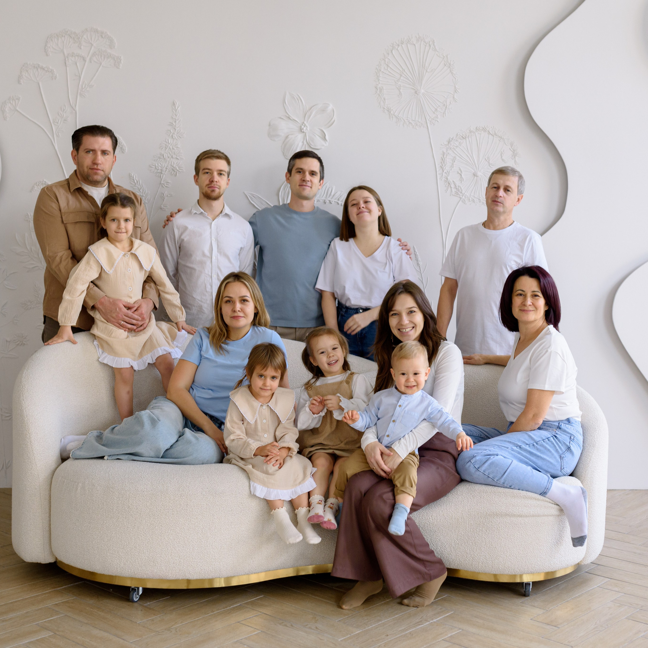 Большая семейная съемка