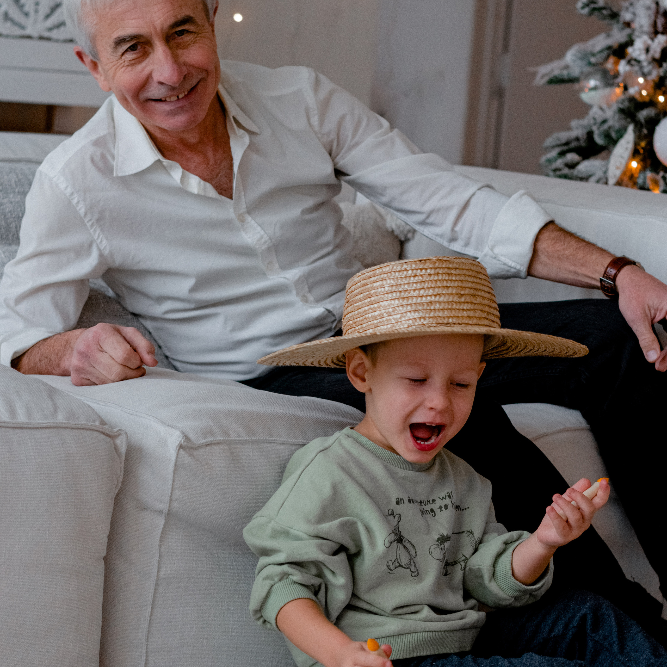 История Ванюши с дедушкой и мамой