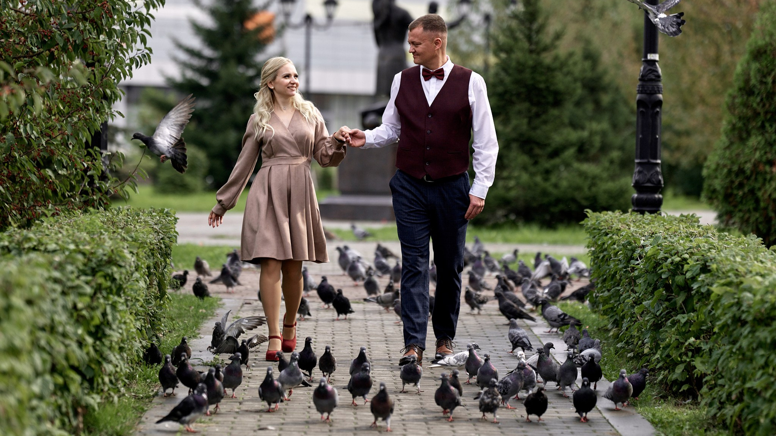 Свадебная прогулка в Новокузнецке — Антон и Вера