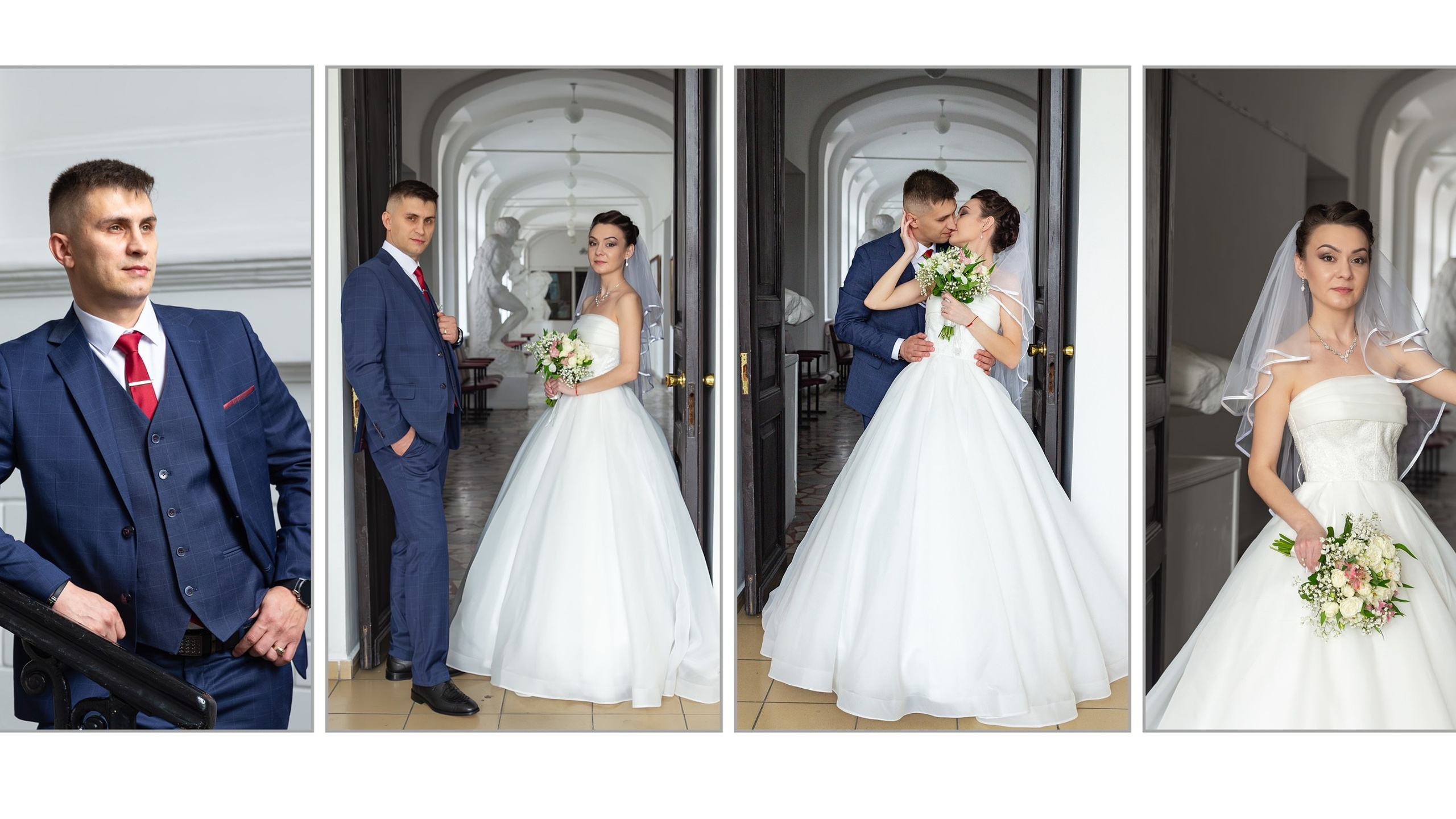 Пример видеосъемки свадьбы. Свадебный фотограф Марина Суворова и видеооператор Олег Петров