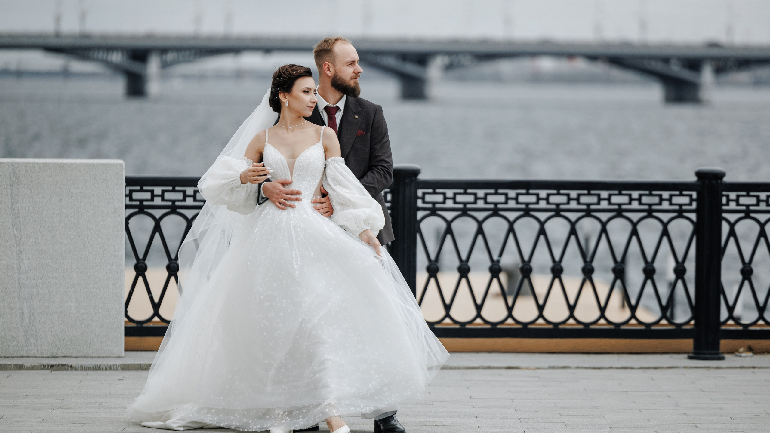 Петровская набережная. Свадебный и семейный фотограф в Воронеже Алексей Мешалкин