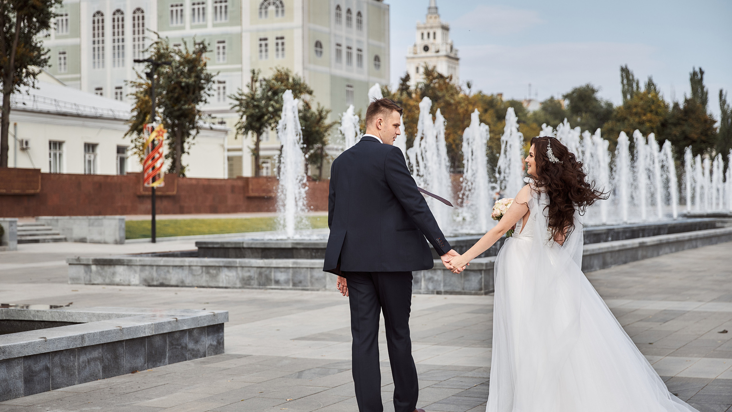 Площадь победы. Свадебный и семейный фотограф в Воронеже Алексей Мешалкин