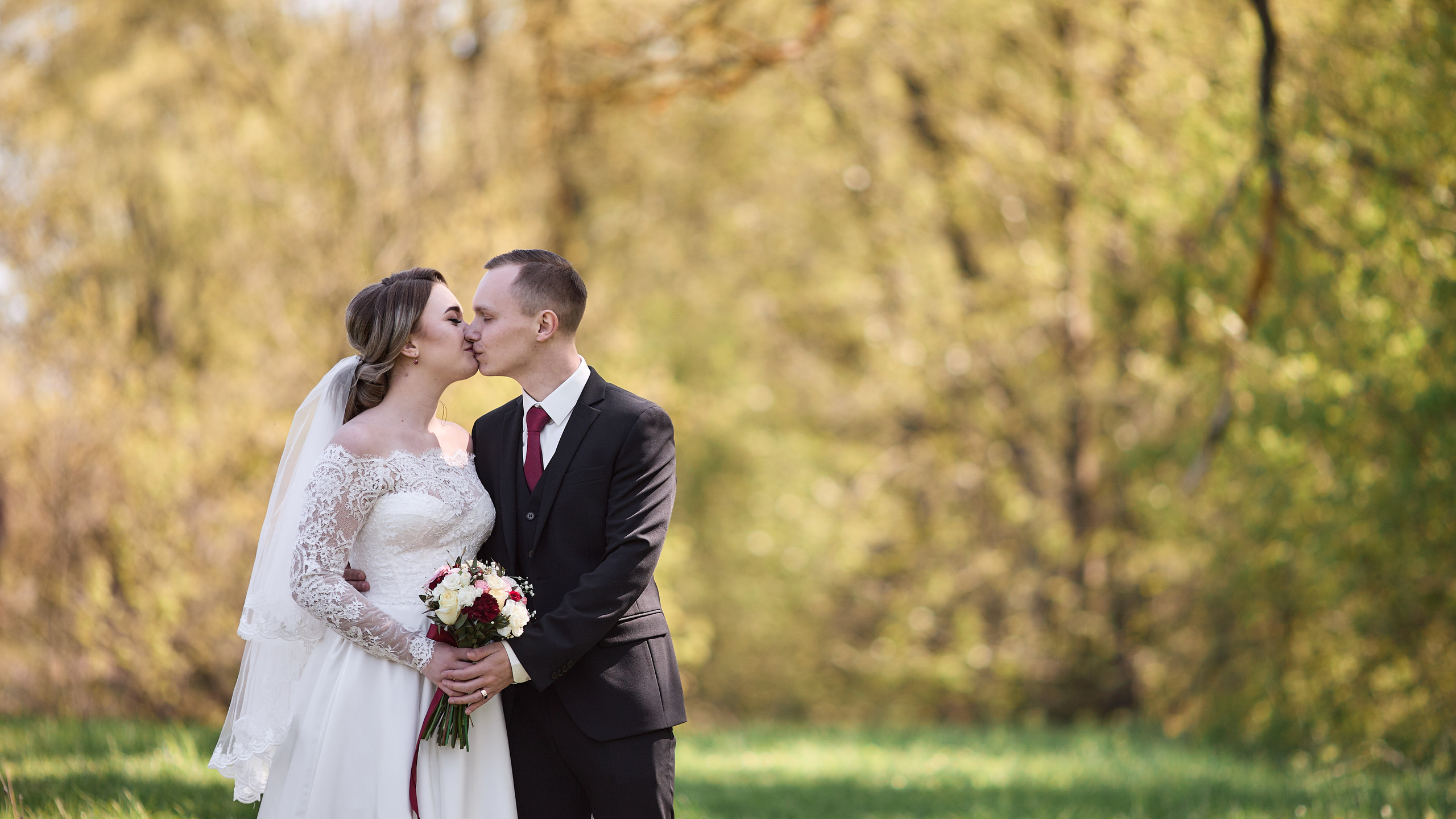 Подвесной мост в Стрелице. Свадебный и семейный фотограф в Воронеже Алексей Мешалкин