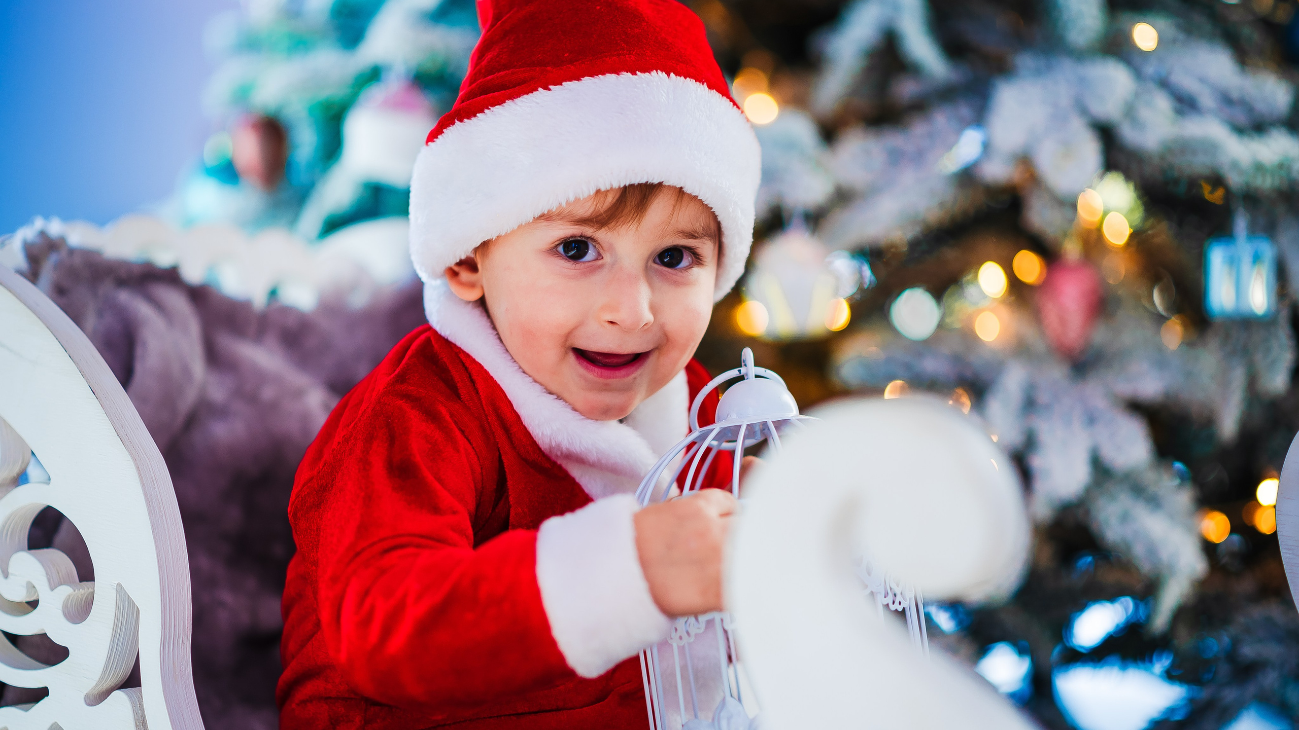 Маленький снеговичок