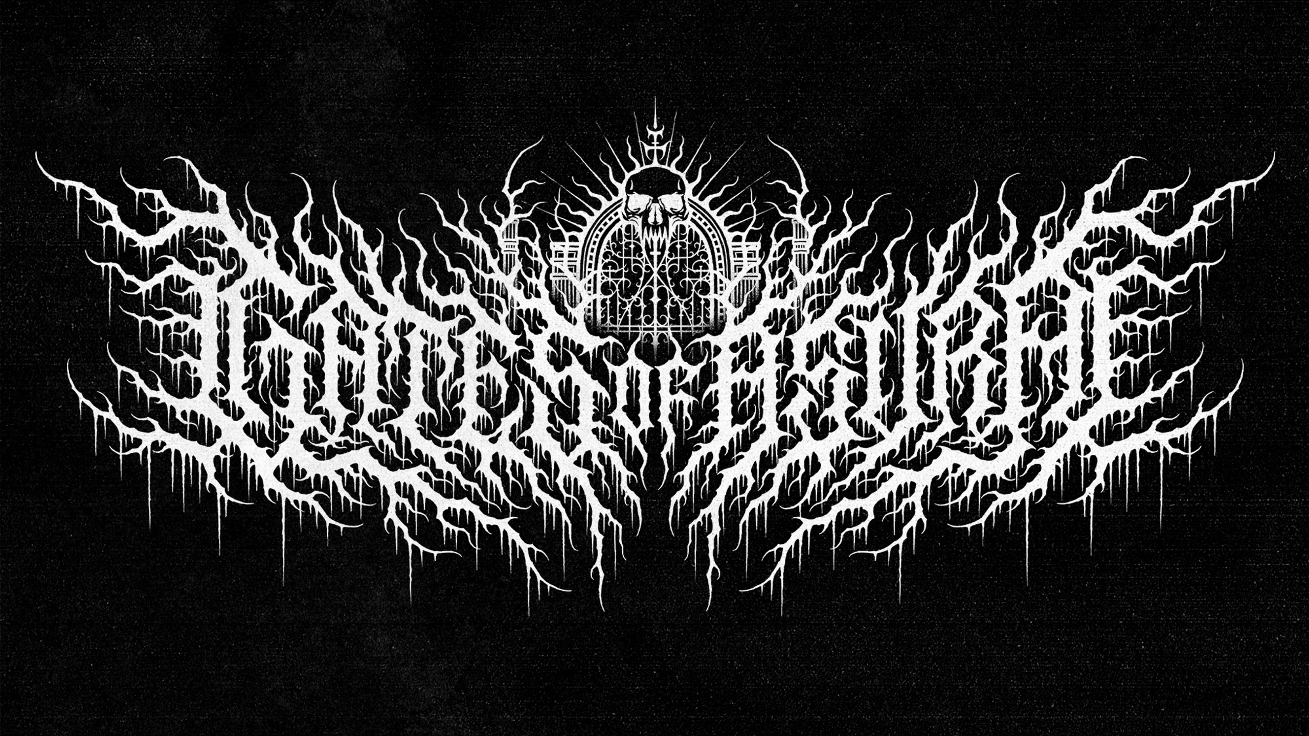 Gates of Asura | Black metal logo by GNOIZM