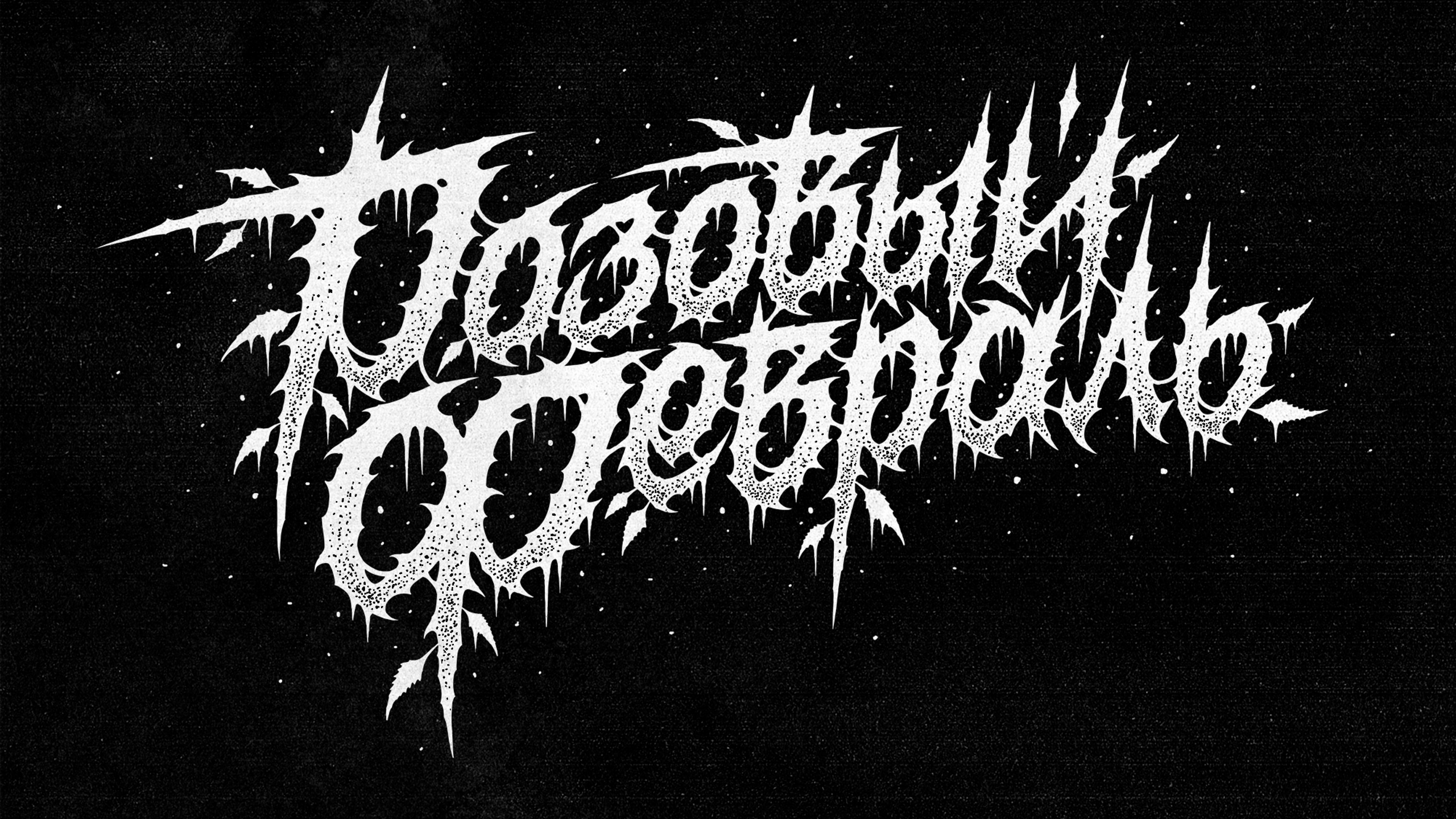 Розовый Февраль | Metal logo by GNOIZM