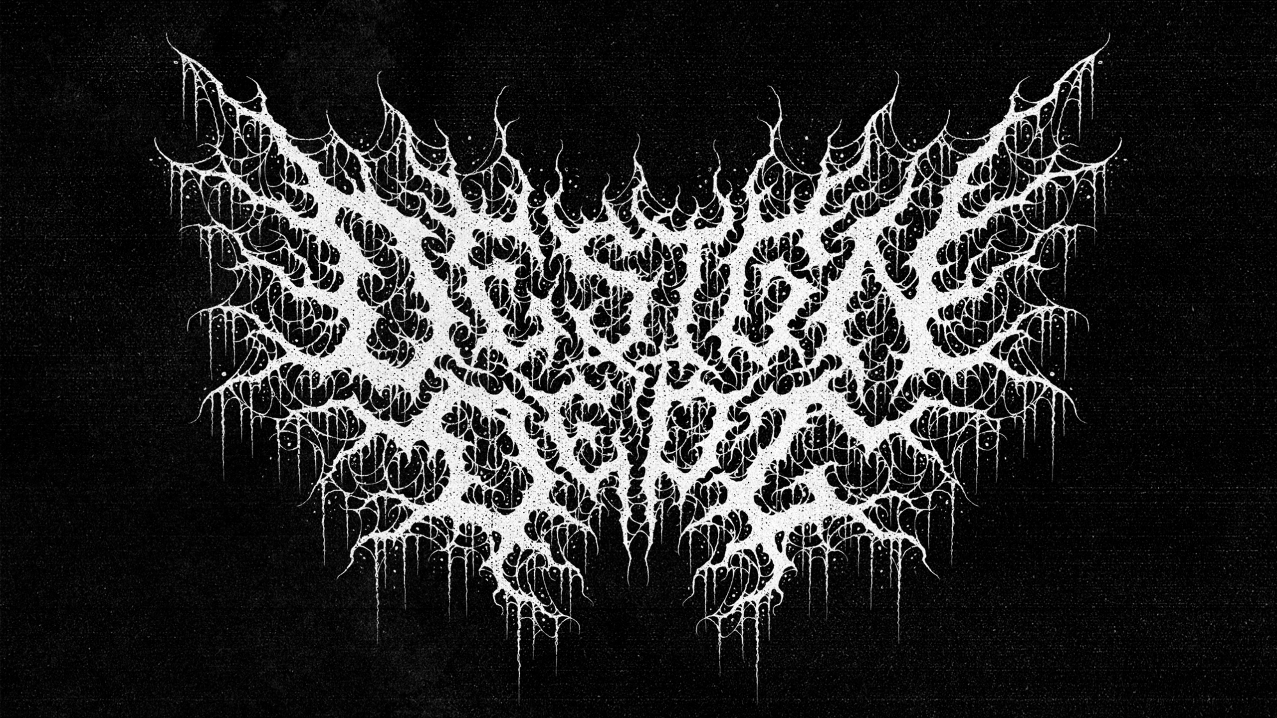 Design Dept | Black metal logo by GNOIZM