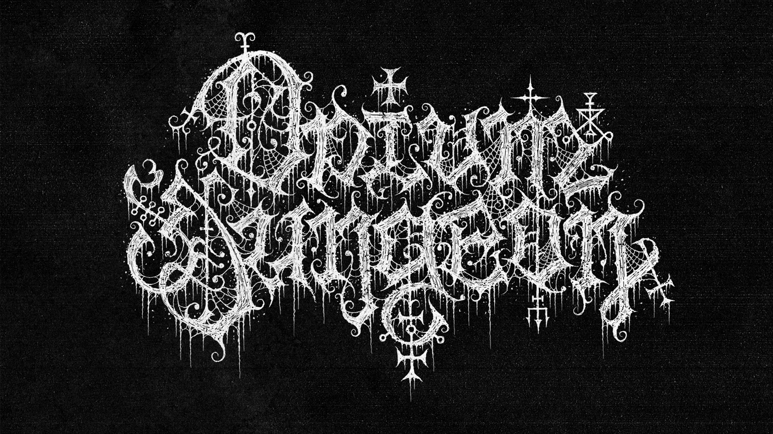 Opium Dungeon | Black metal logo by GNOIZM