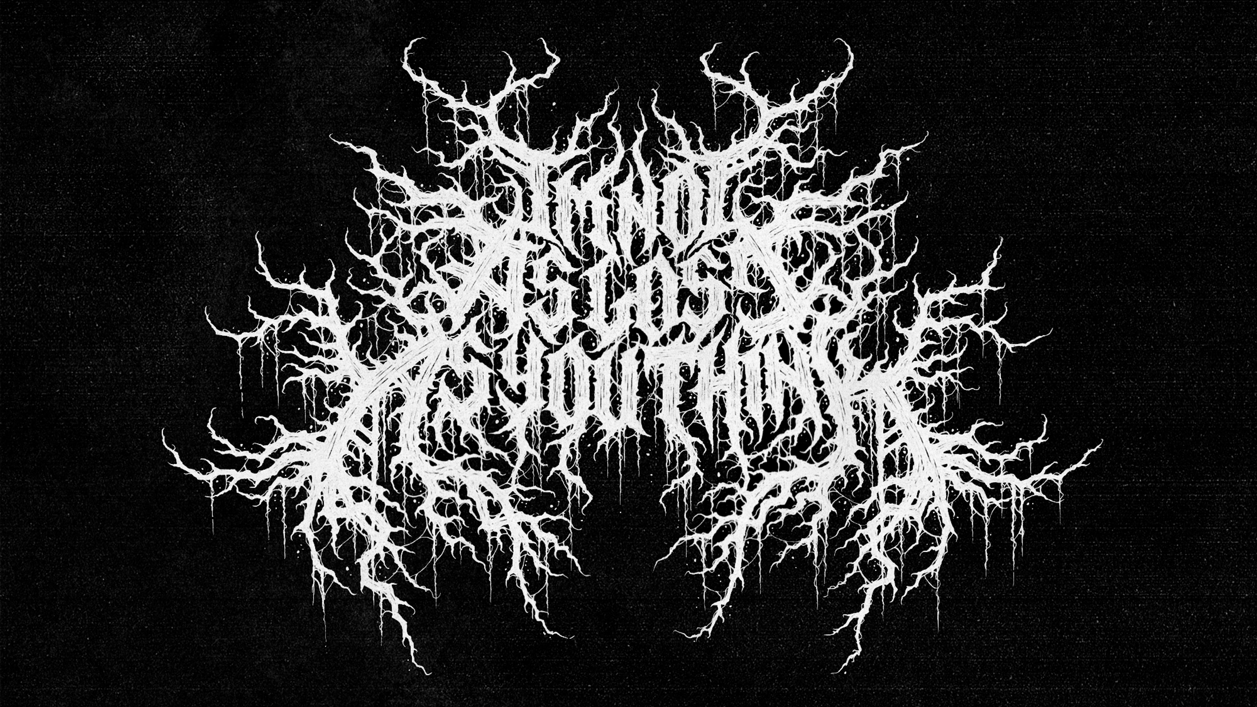 I'm not as Lost as You Think | Black metal logo by GNOIZM
