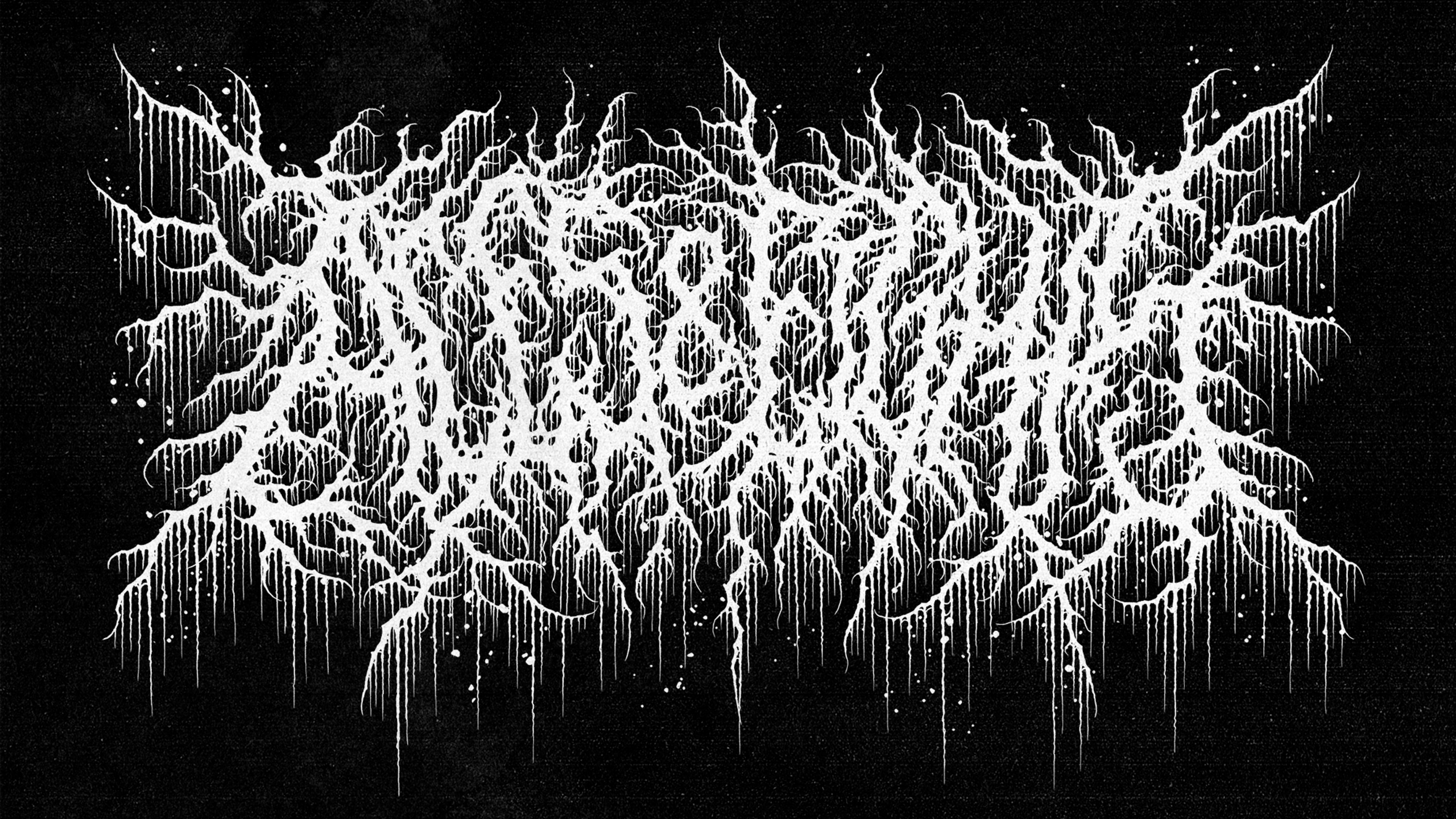 Aces & Eights | Black metal logo by GNOIZM