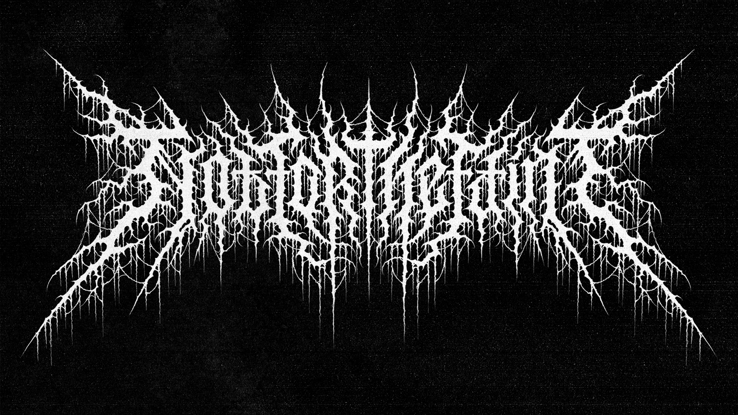 Not for the Faint | Black metal logo by GNOIZM