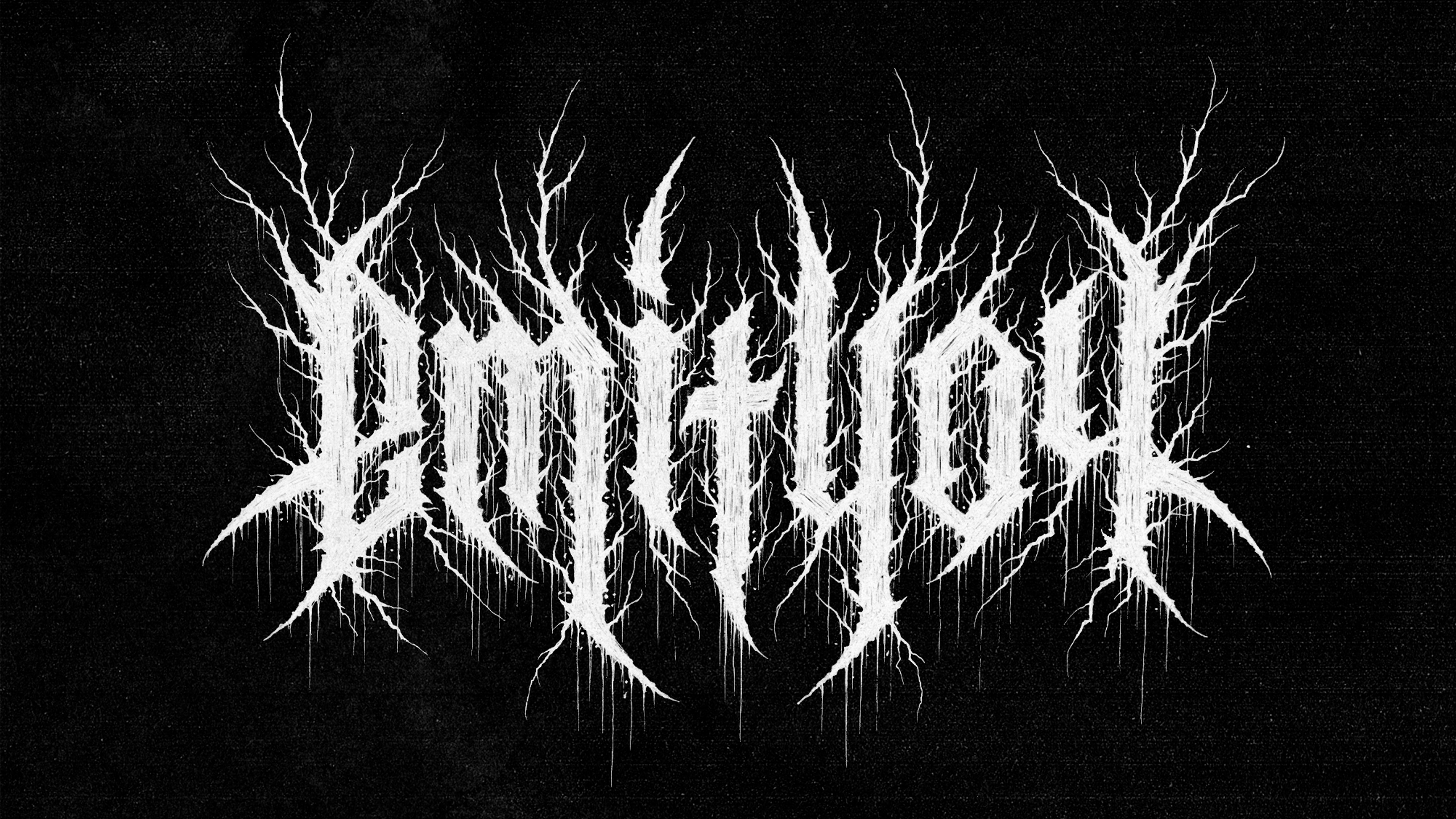 Emit 404 | Black metal logo by GNOIZM