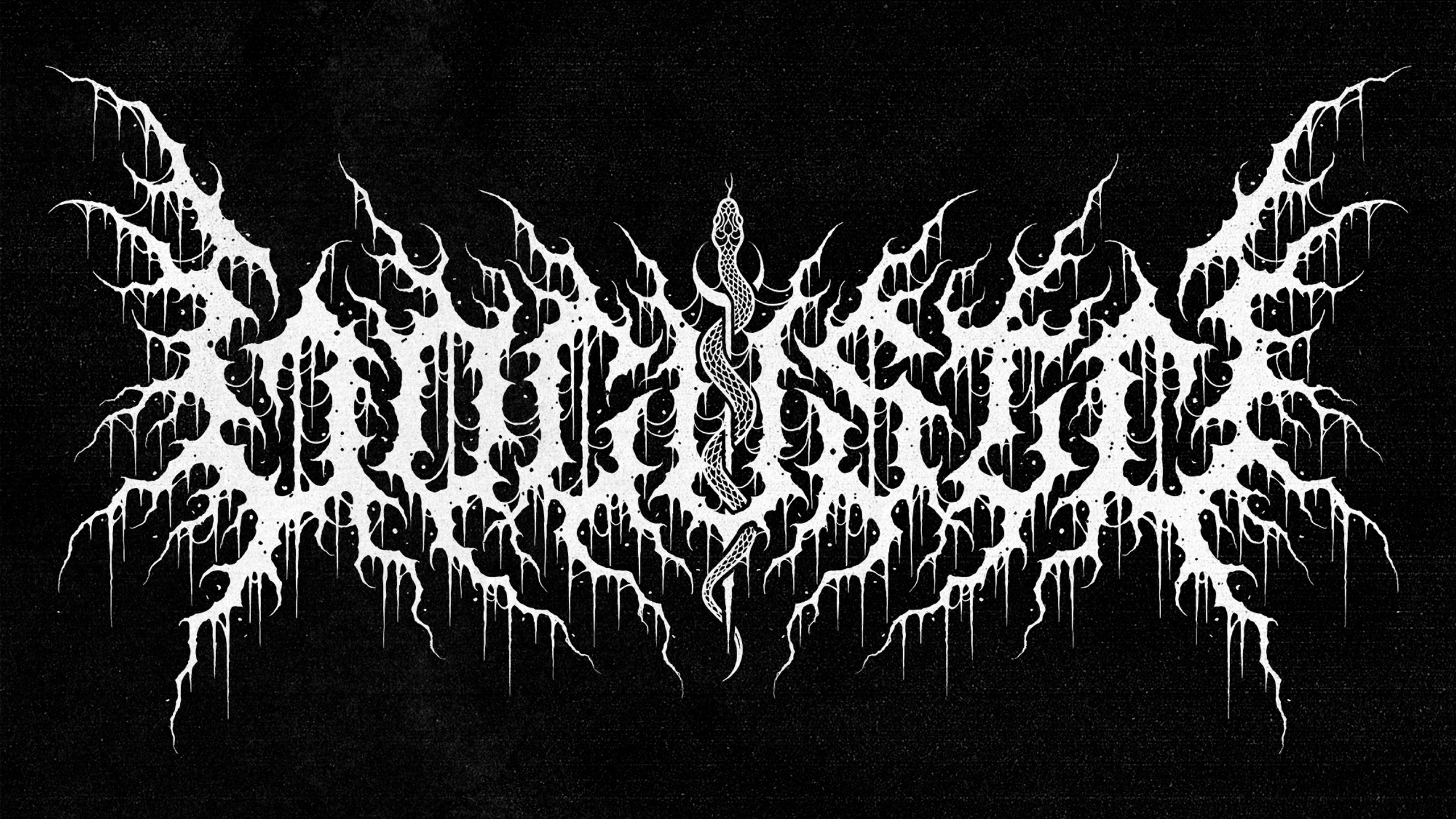 Locusta | Black metal logo by GNOIZM