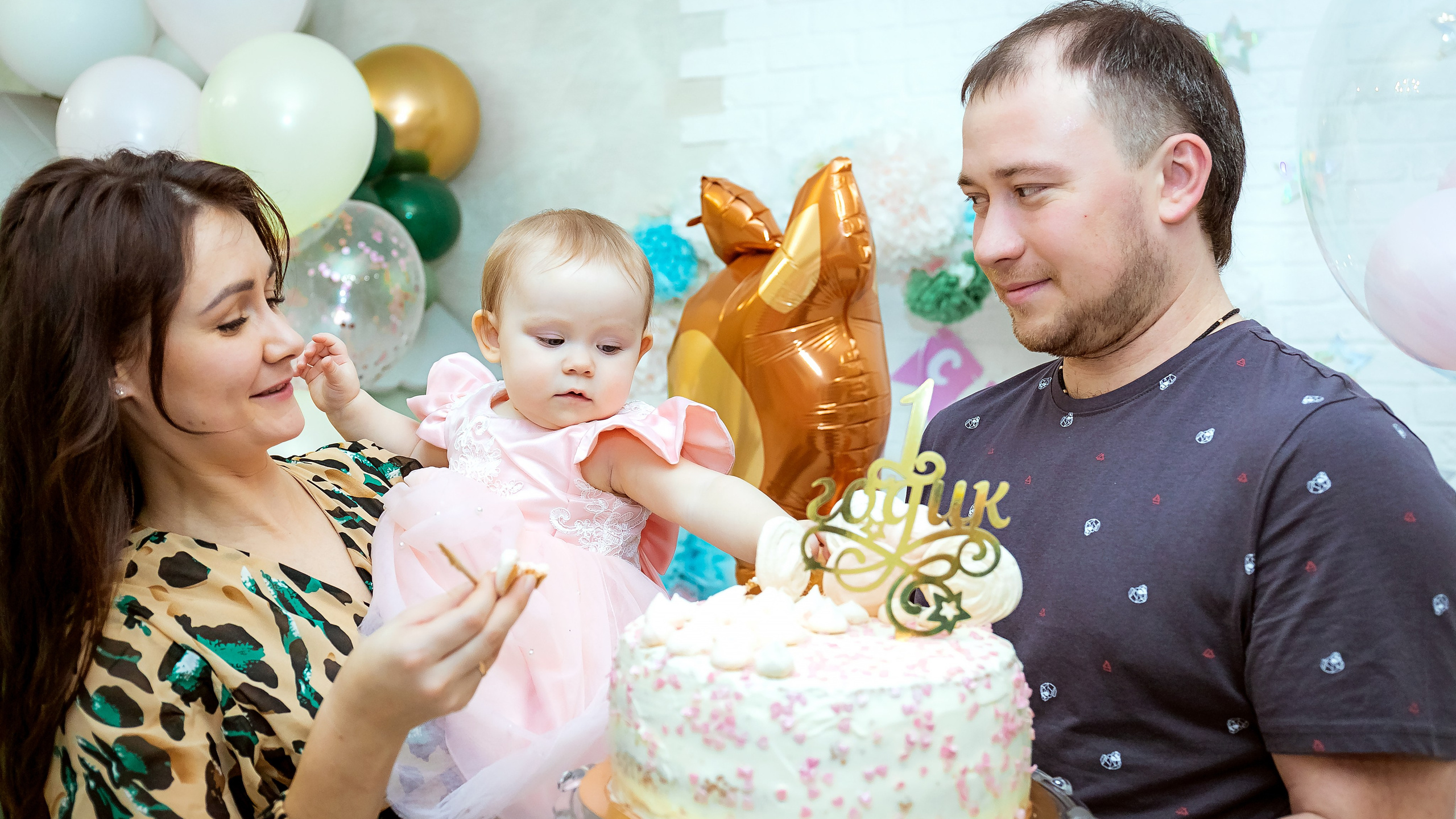 Оля 1 годик!