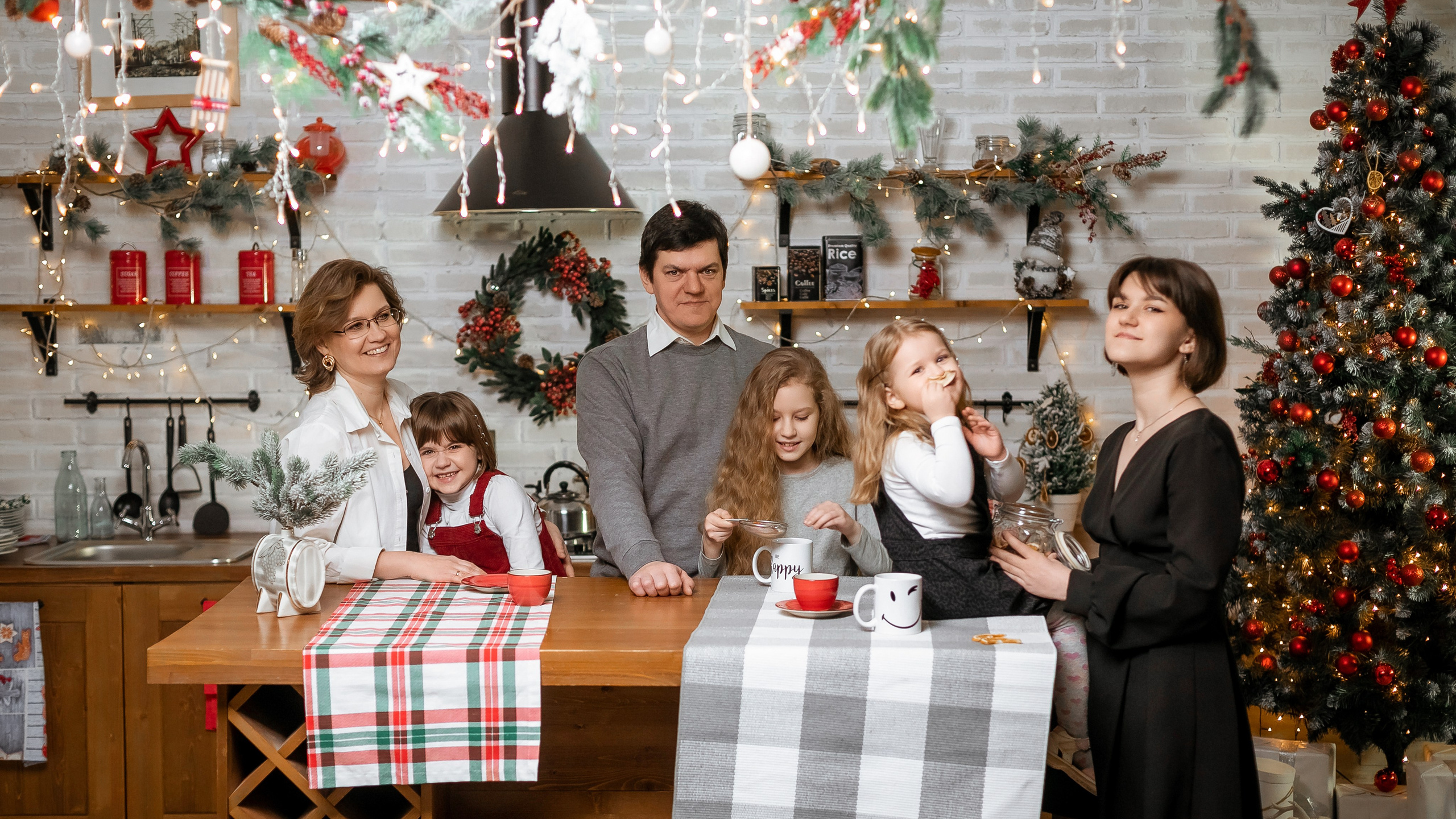 Татьяна с семьёй