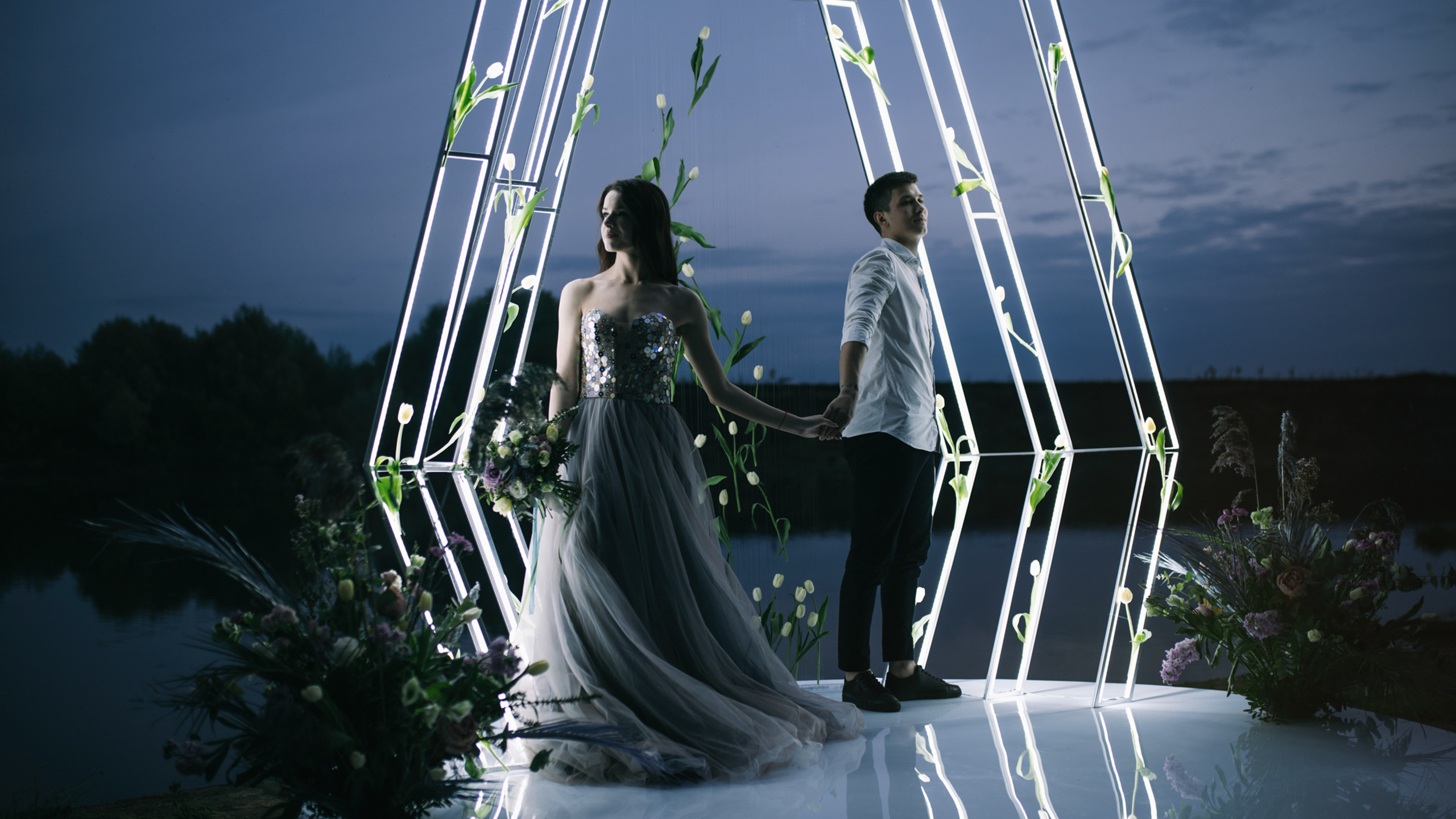 Над нами звездное небо