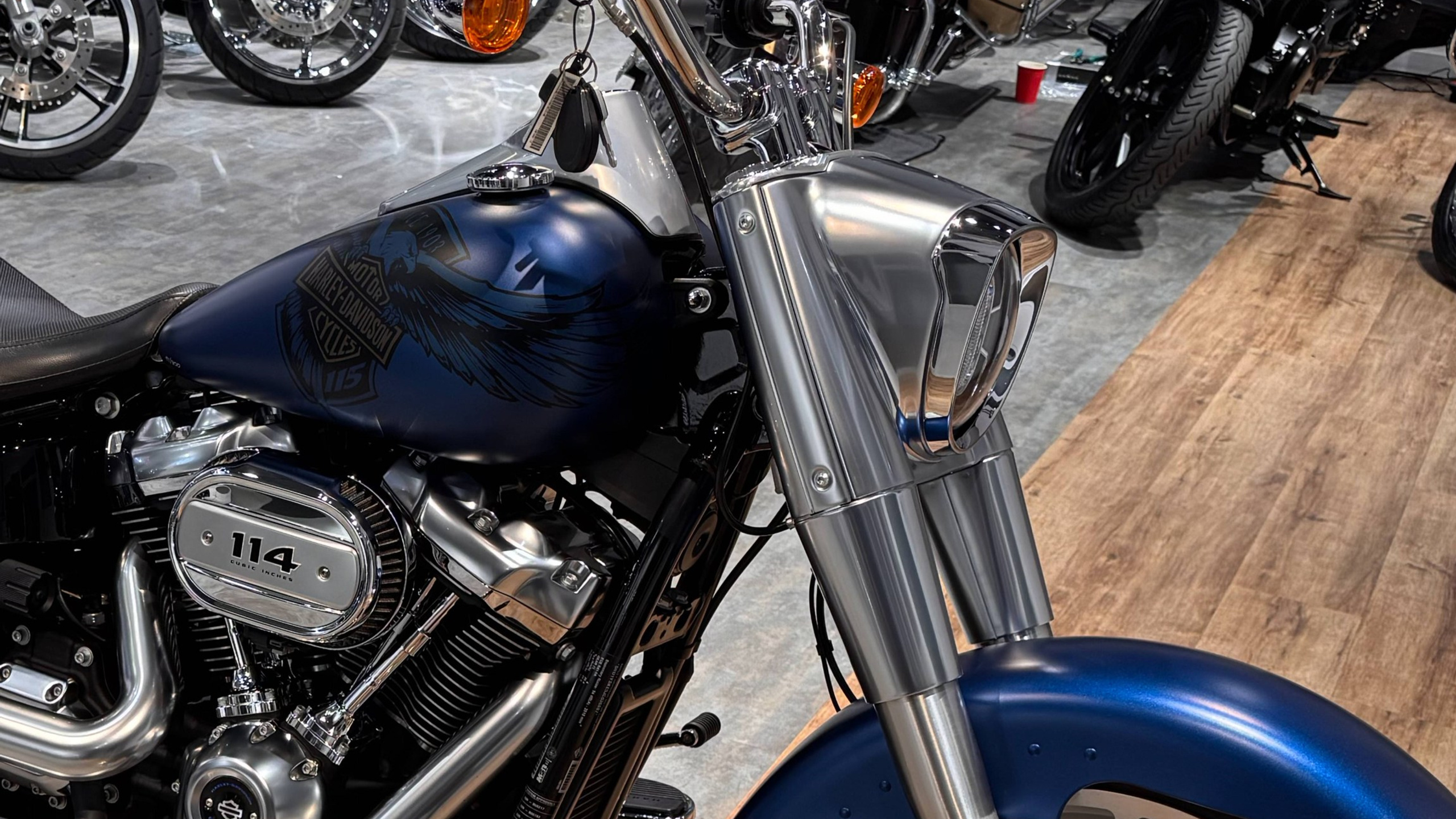Harley Davidson Sportster 114 FAT BOY — купить мотоцикл. Hello Davidson, Москва. Только хорошие мотоциклы…