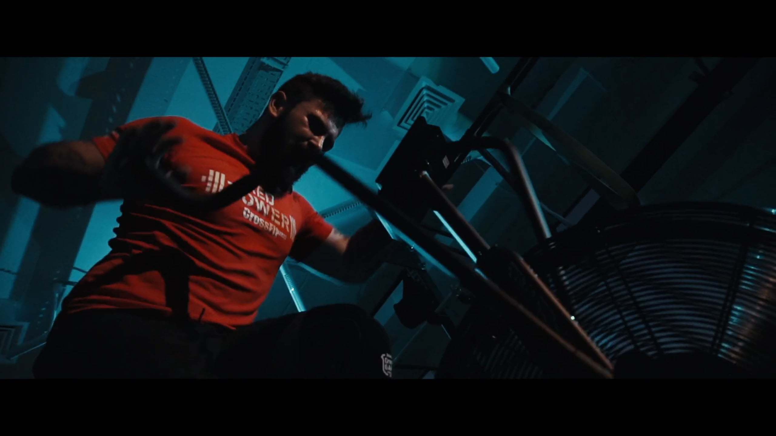 Training hard. VIDEO