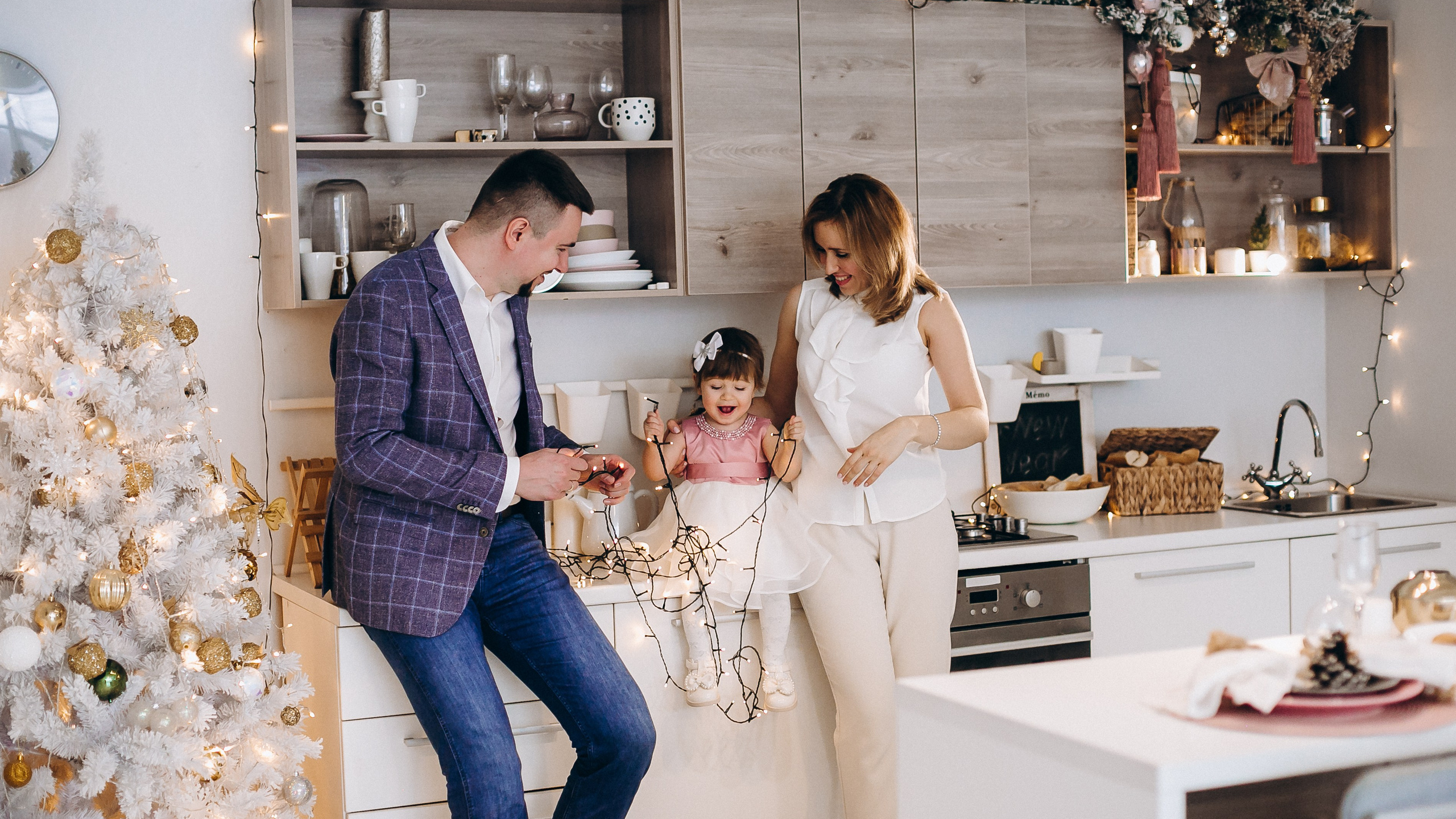 Новогодняя фотосессия в студии