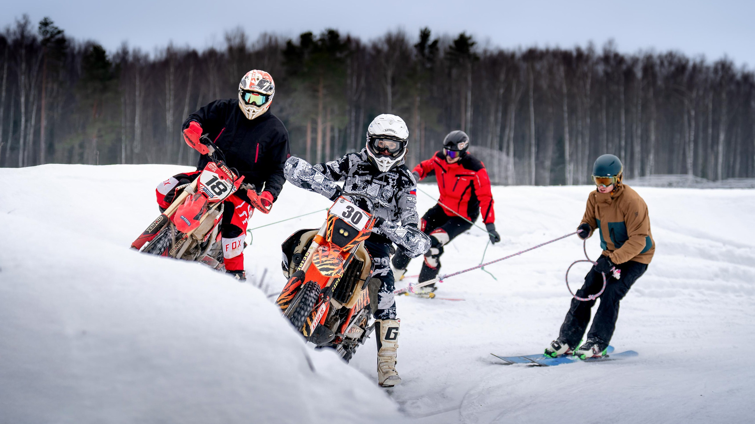 2024. Скийоринг и мотокросс, 1 этап (Мотопарк Конаково)