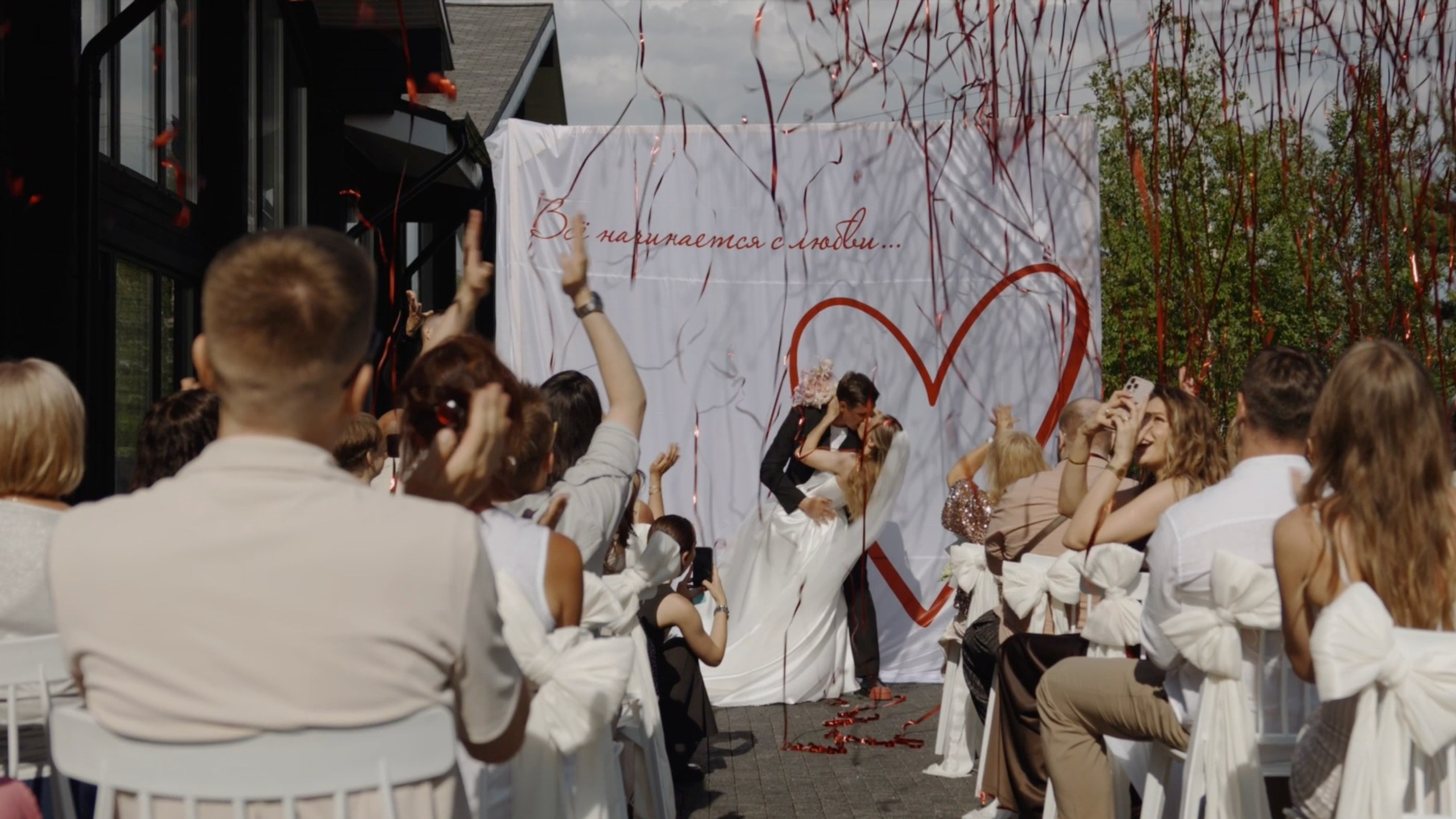 Максим и Алена. Антон и Настя Казанцевы. Свадебная видеосъемка в Красноярске