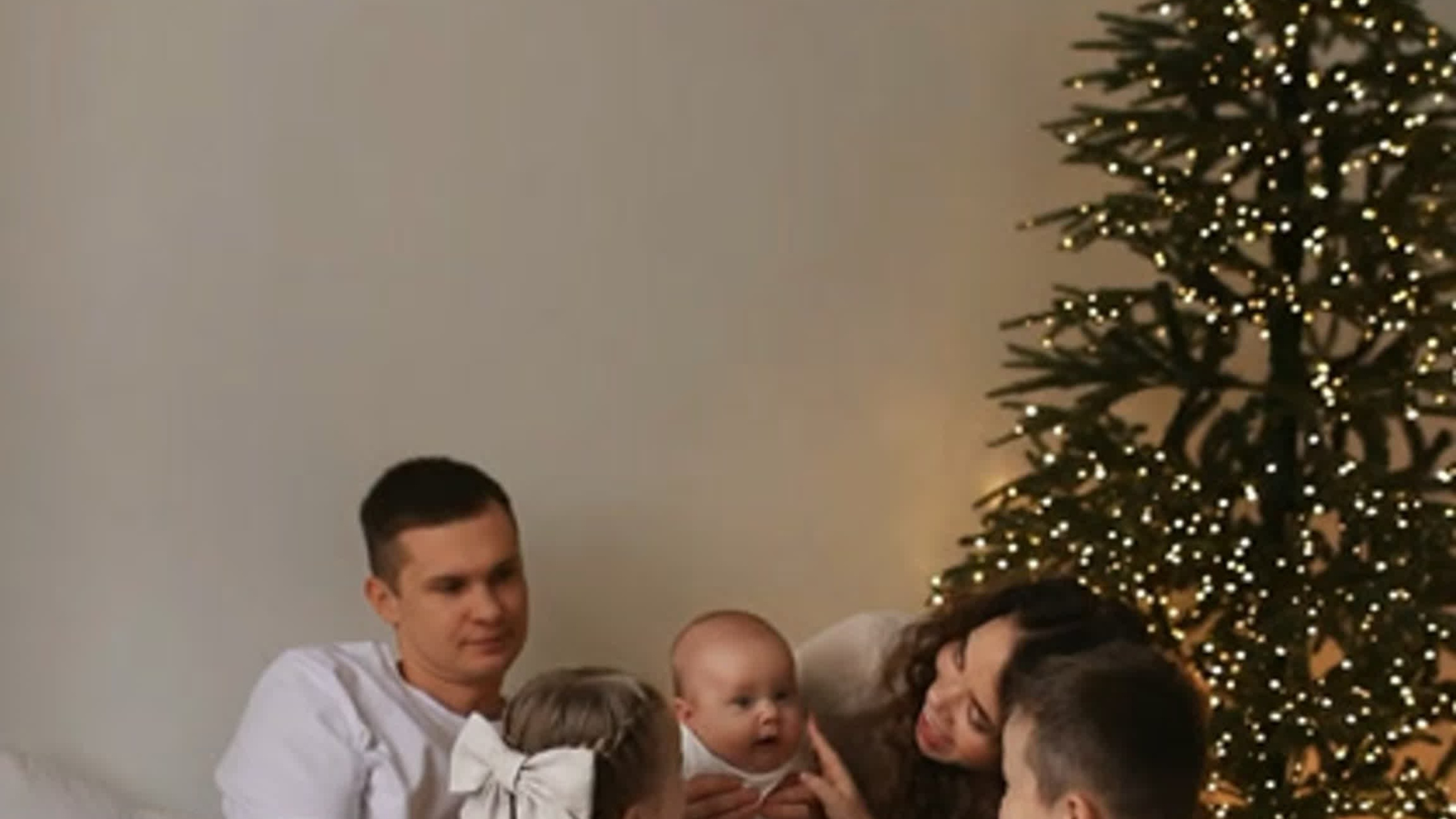 Новогодняя фотосессия семейная фотосессия. Фотограф Владимир Москва