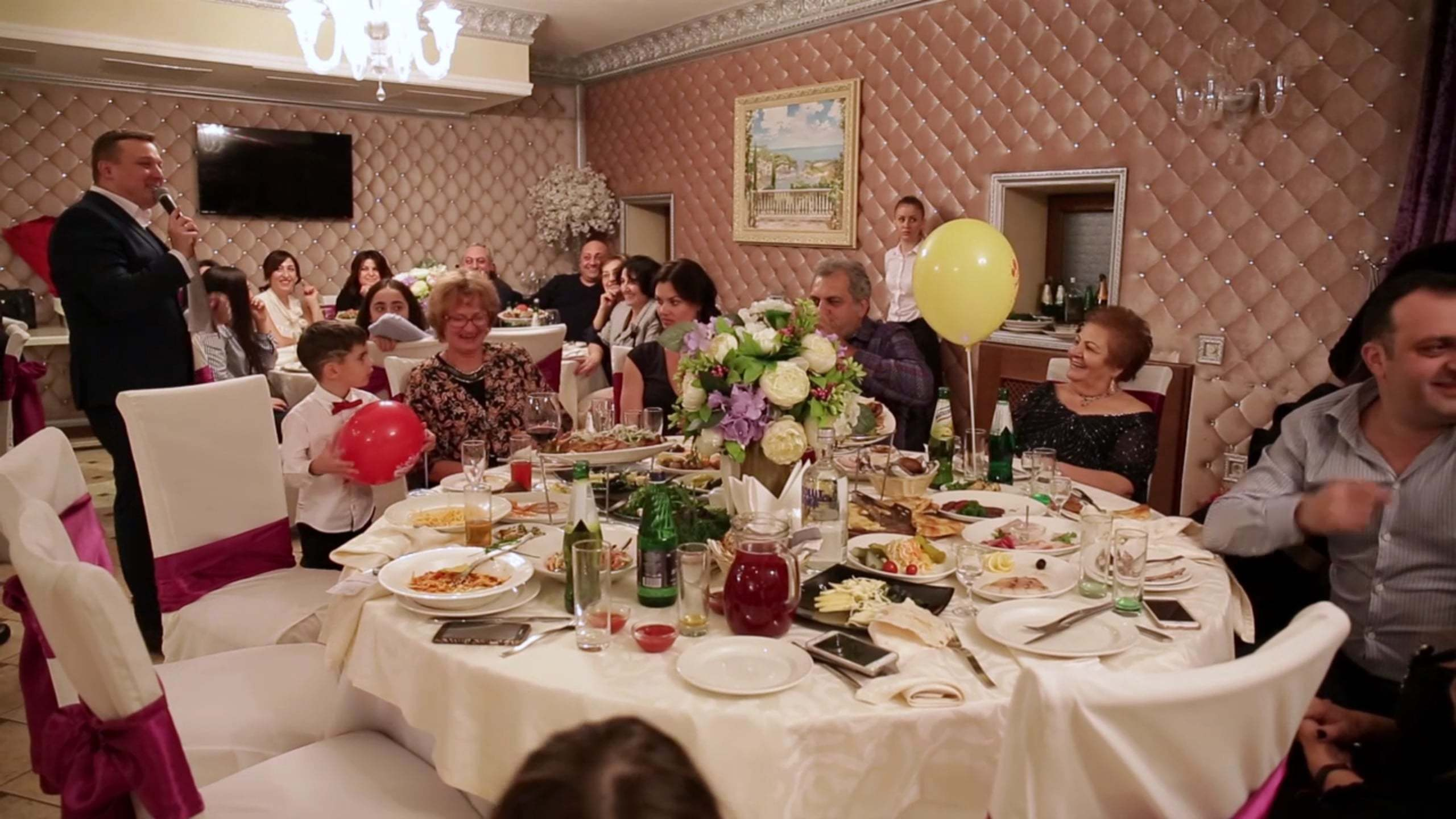 Юбилей Анаит Акоповны. Ведущий на свадьбу, корпоратив и юбилей в Москве Сергей Рябинин