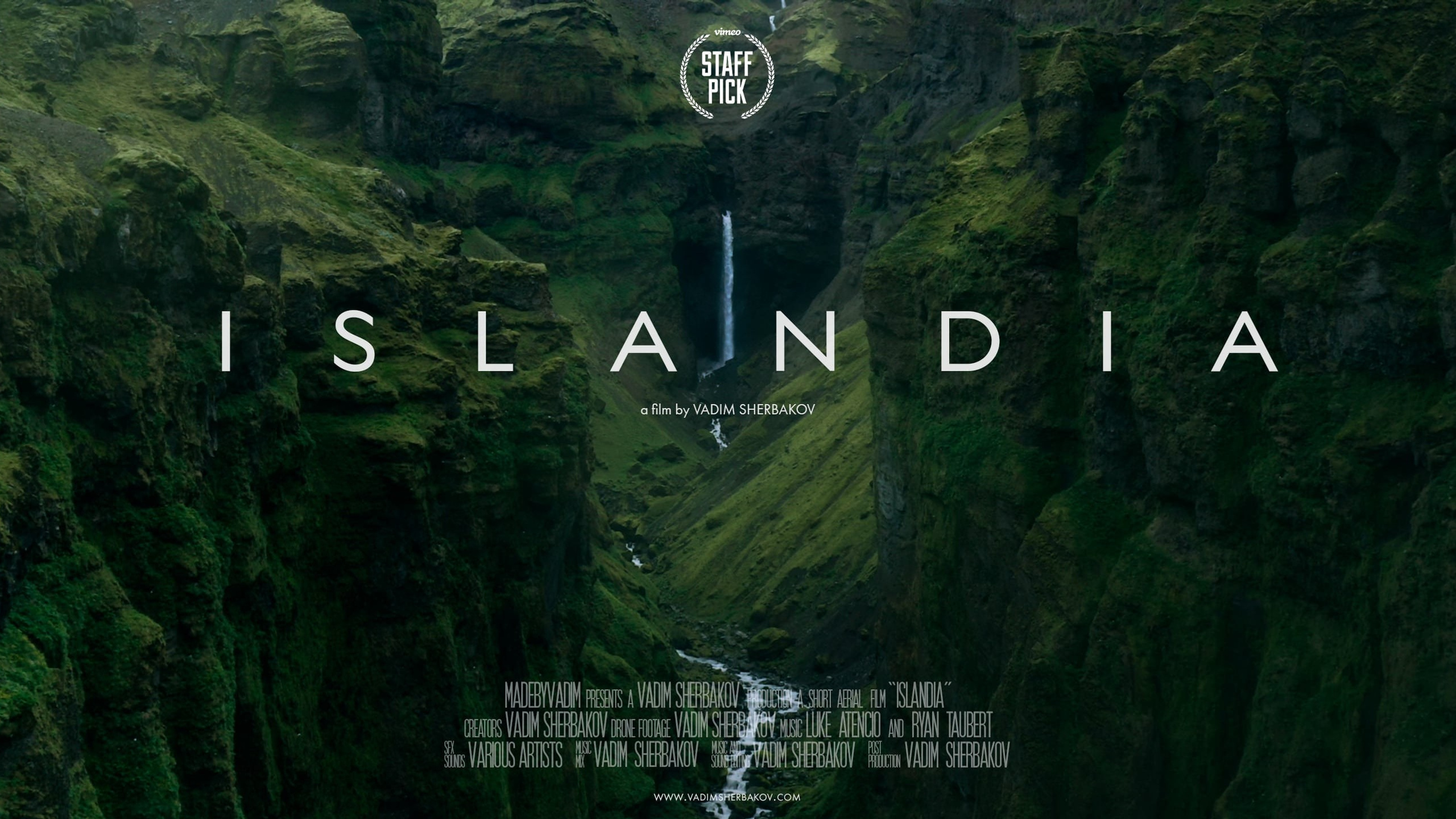 Islandia. Short films by Vadim Sherbakov