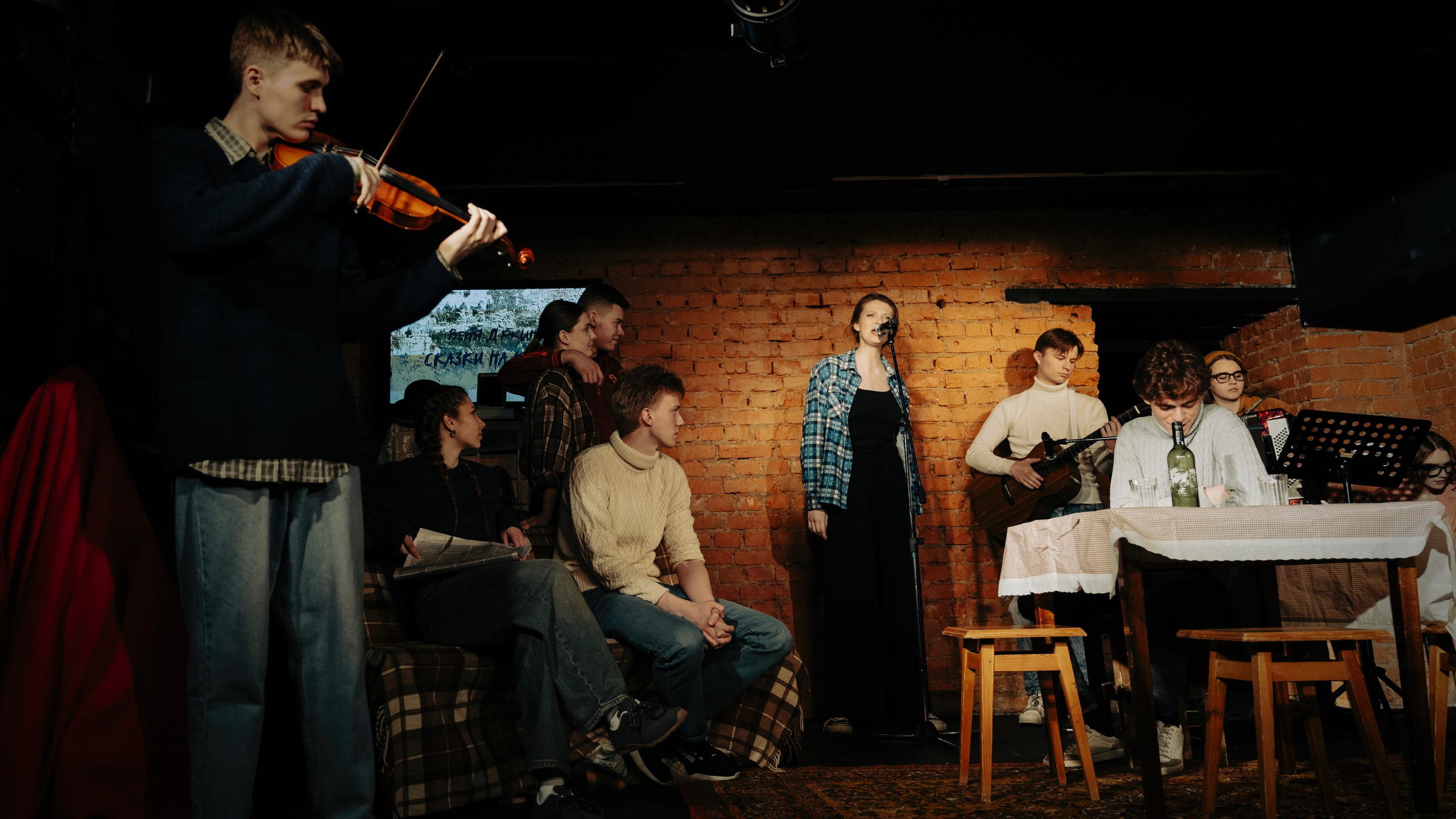 Отчетный ролик. Спектакль. Веня Дркин. Сказки на кухне. Фотограф и оператор в Москве Елизавета Коргалидзе