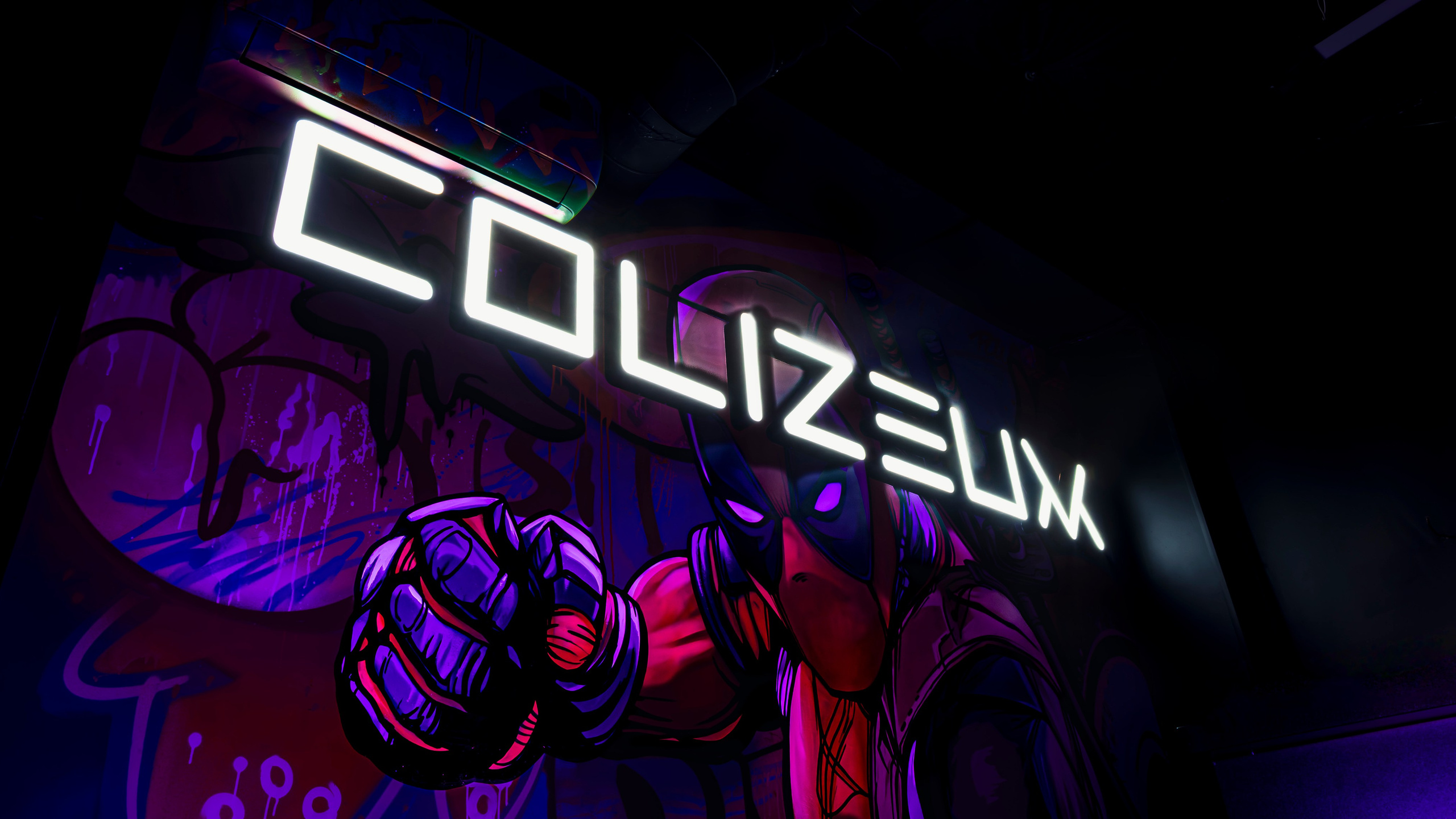 COLIZEUM | Рекламная съёмка для компьютерного клуба