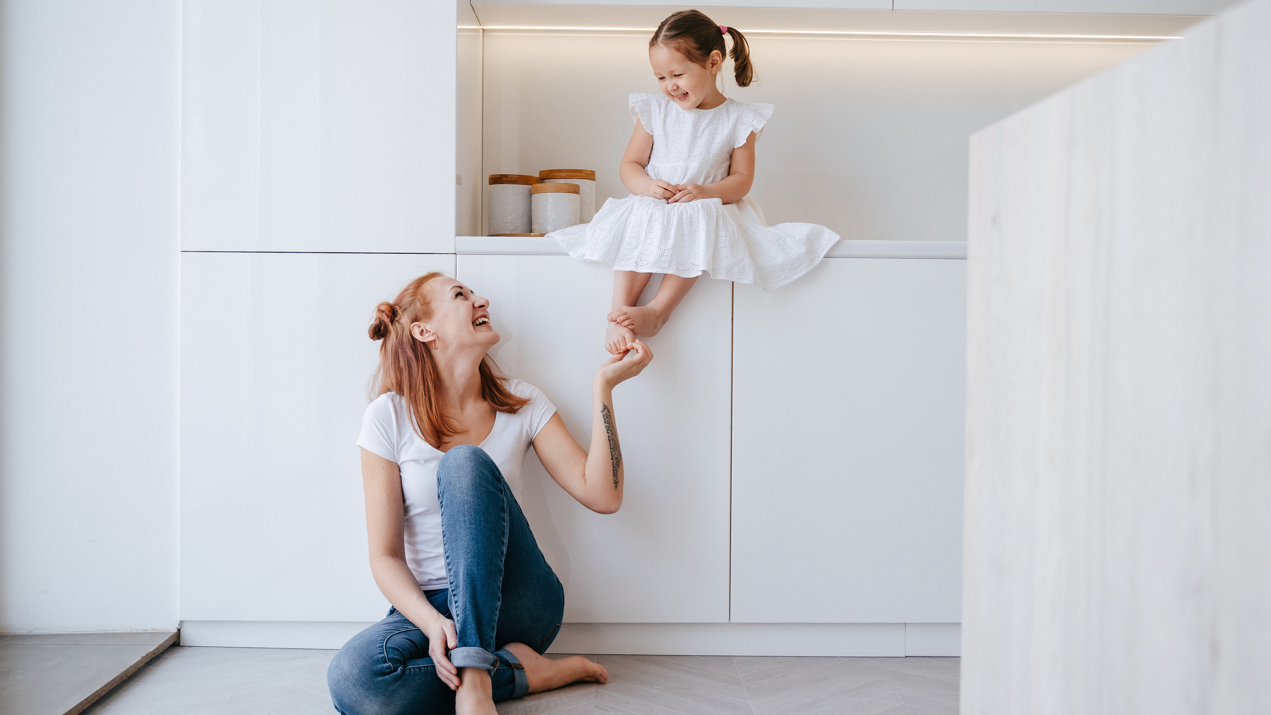 Таня и малышка Алиса