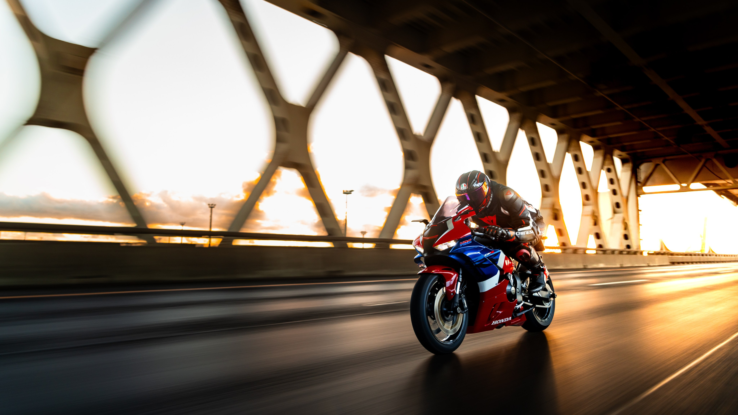 Honda Fireblade roll