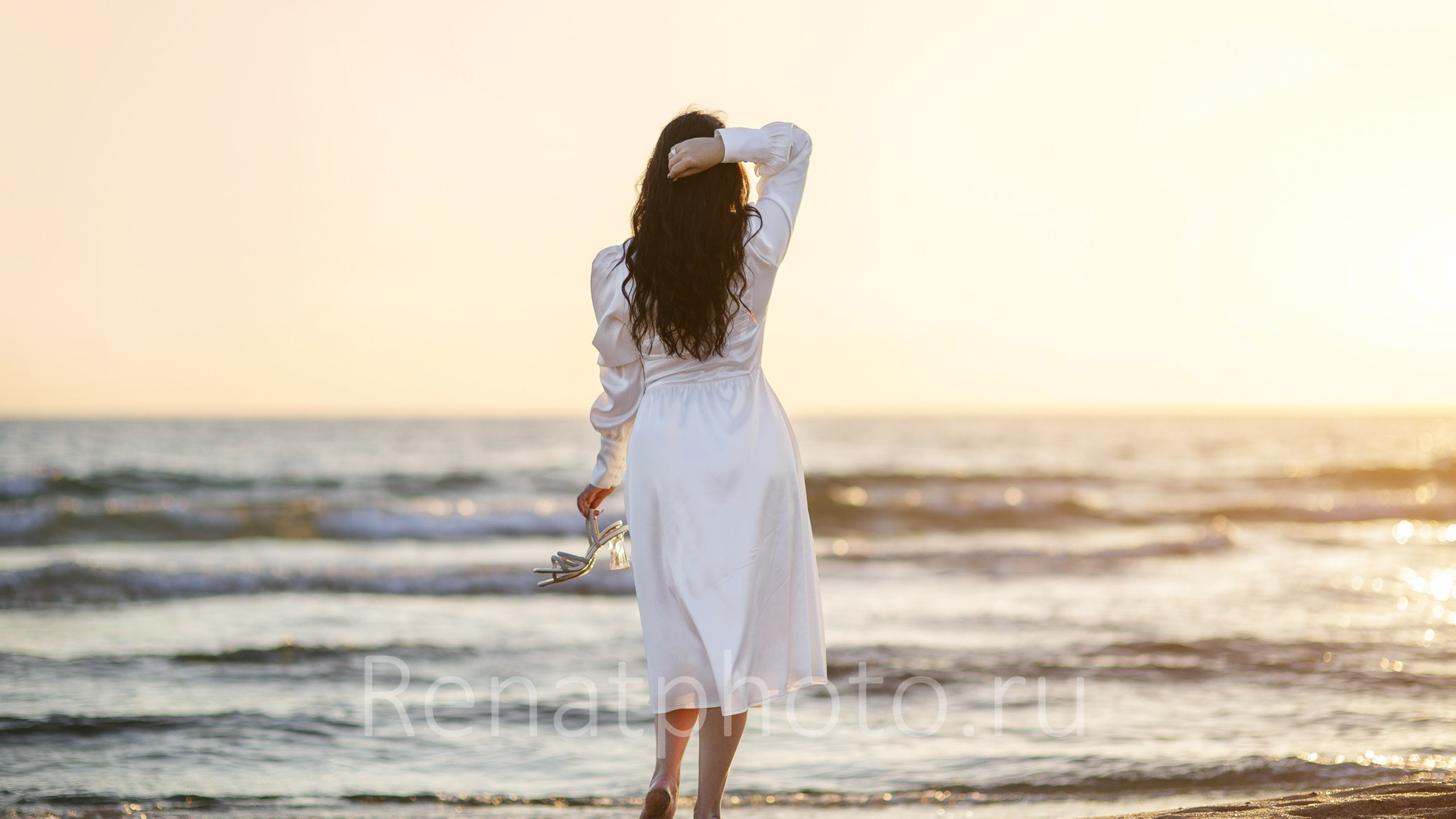 Фотосессия в барханах у моря