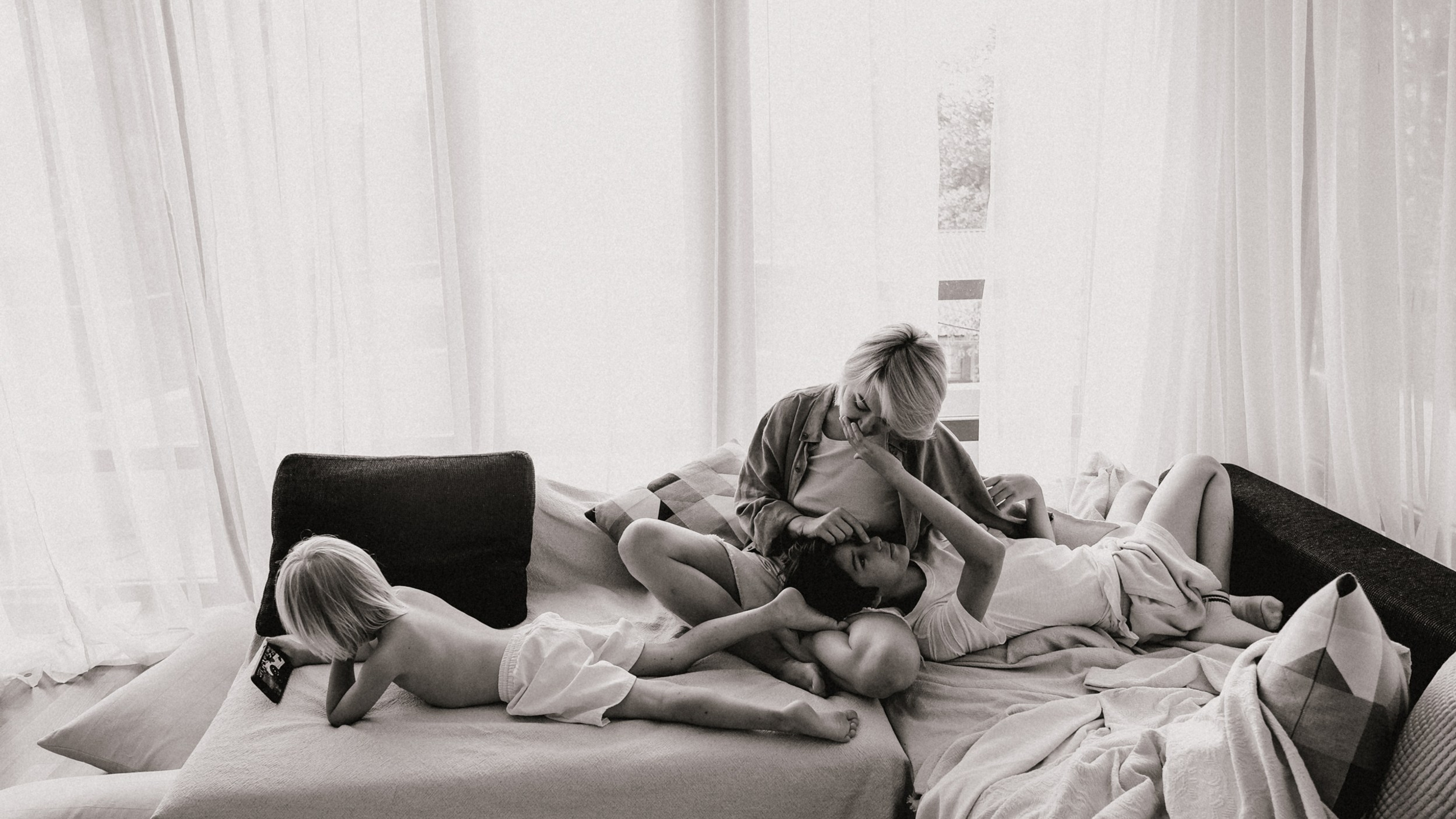 Лена, Даня и Сава