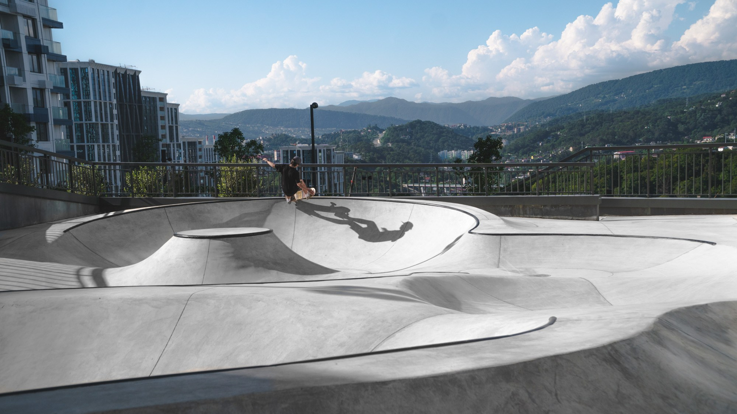 Бетонный скейт-парк Сочи // XSA Ramps // AVAGROUP // ЖК «Кислород» // 2023