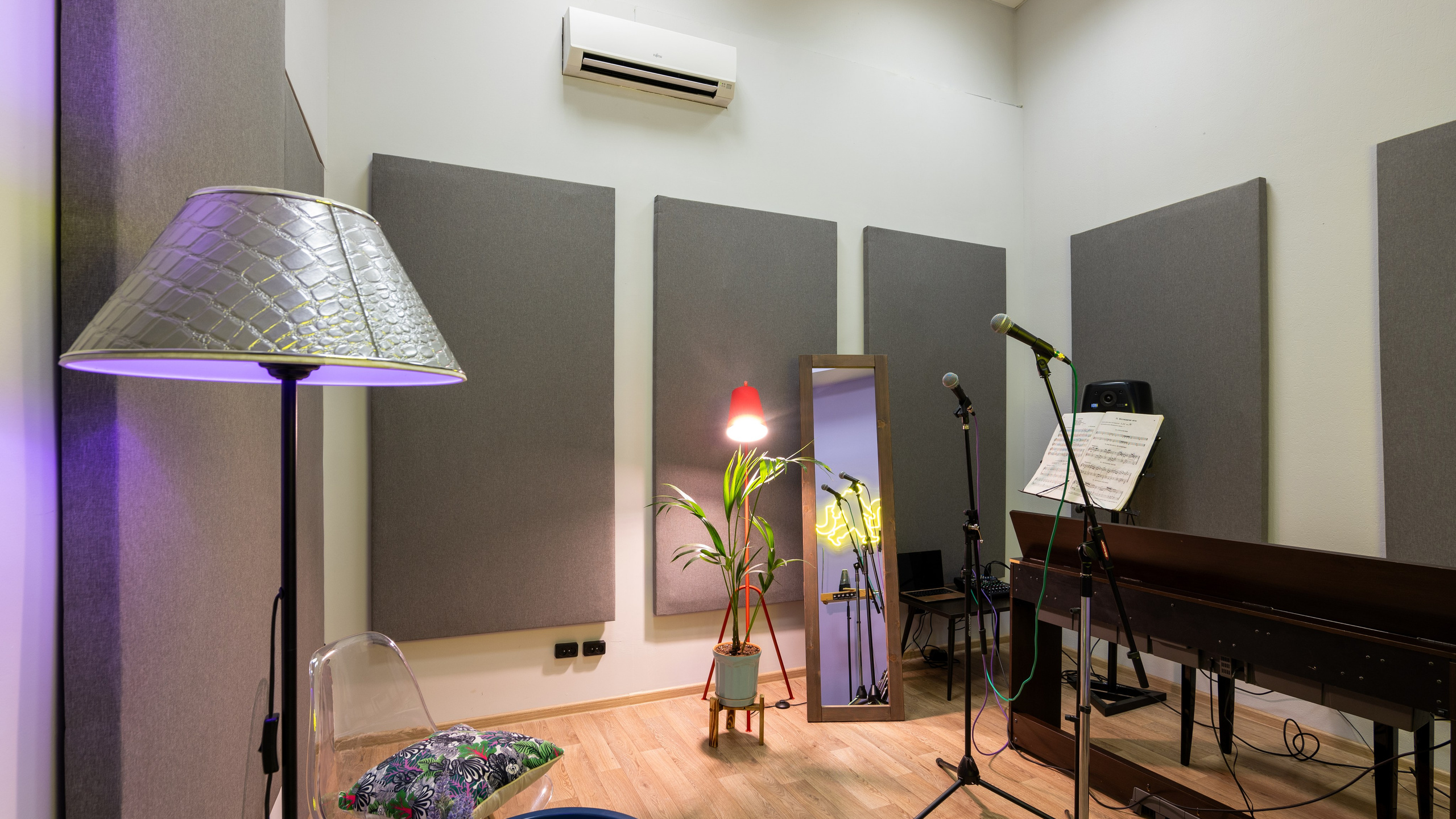 Студия звукозаписи. Интерьерный и архитектурный фотограф и видеограф в Москве