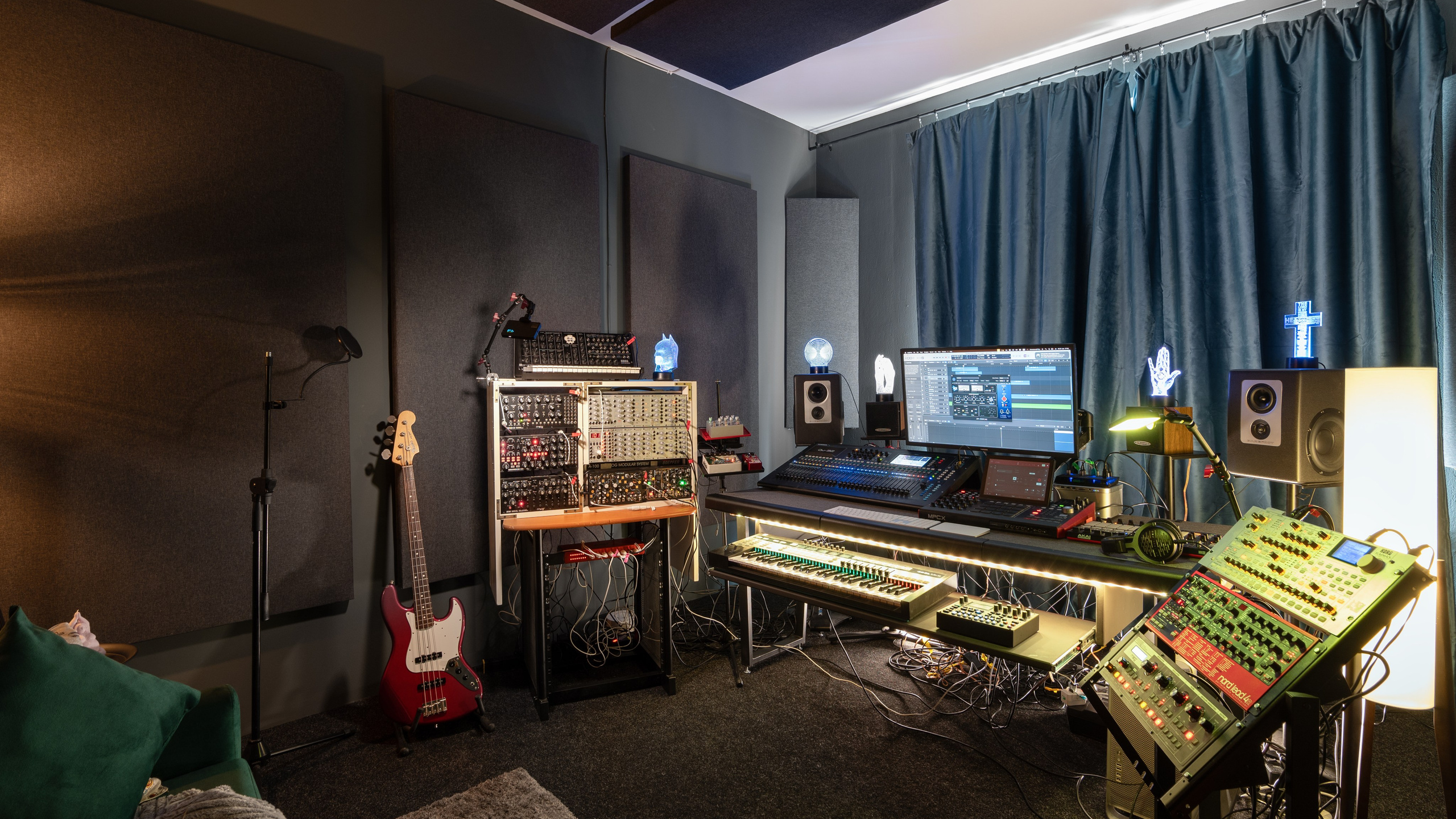 Студия звукозаписи. Интерьерный и архитектурный фотограф и видеограф в Москве