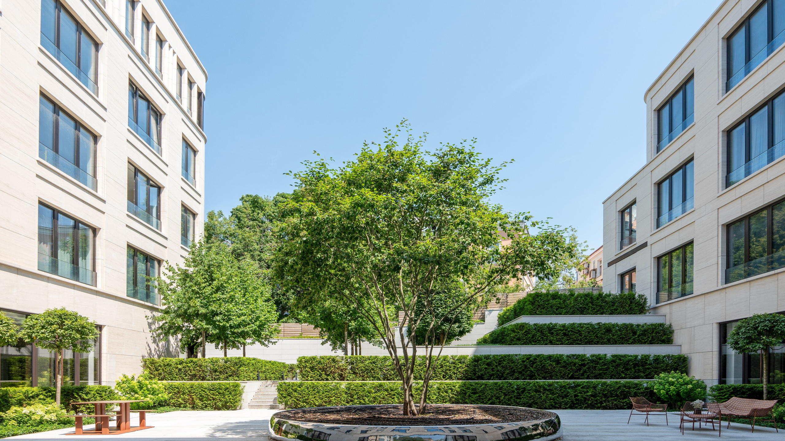 ЖК Carré Blanc. Интерьерный и архитектурный фотограф и видеограф в Москве