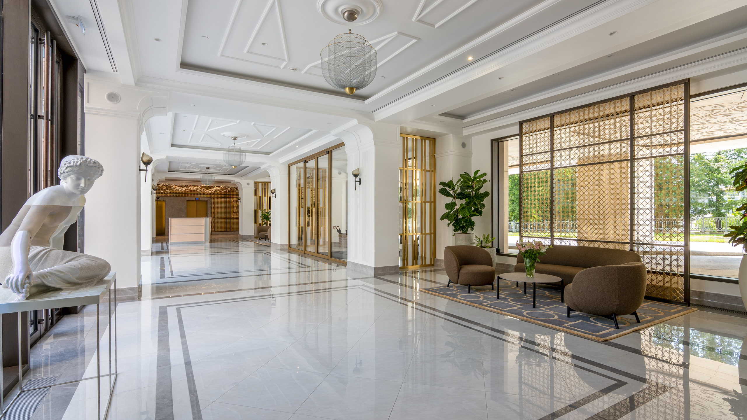 ЖК Carré Blanc. Интерьерный и архитектурный фотограф и видеограф в Москве