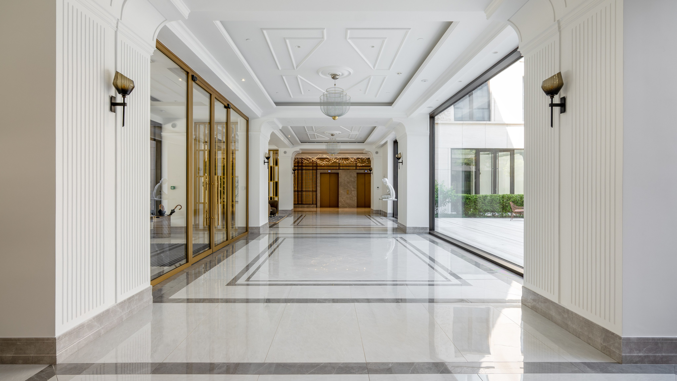 ЖК Carré Blanc. Интерьерный и архитектурный фотограф и видеограф в Москве