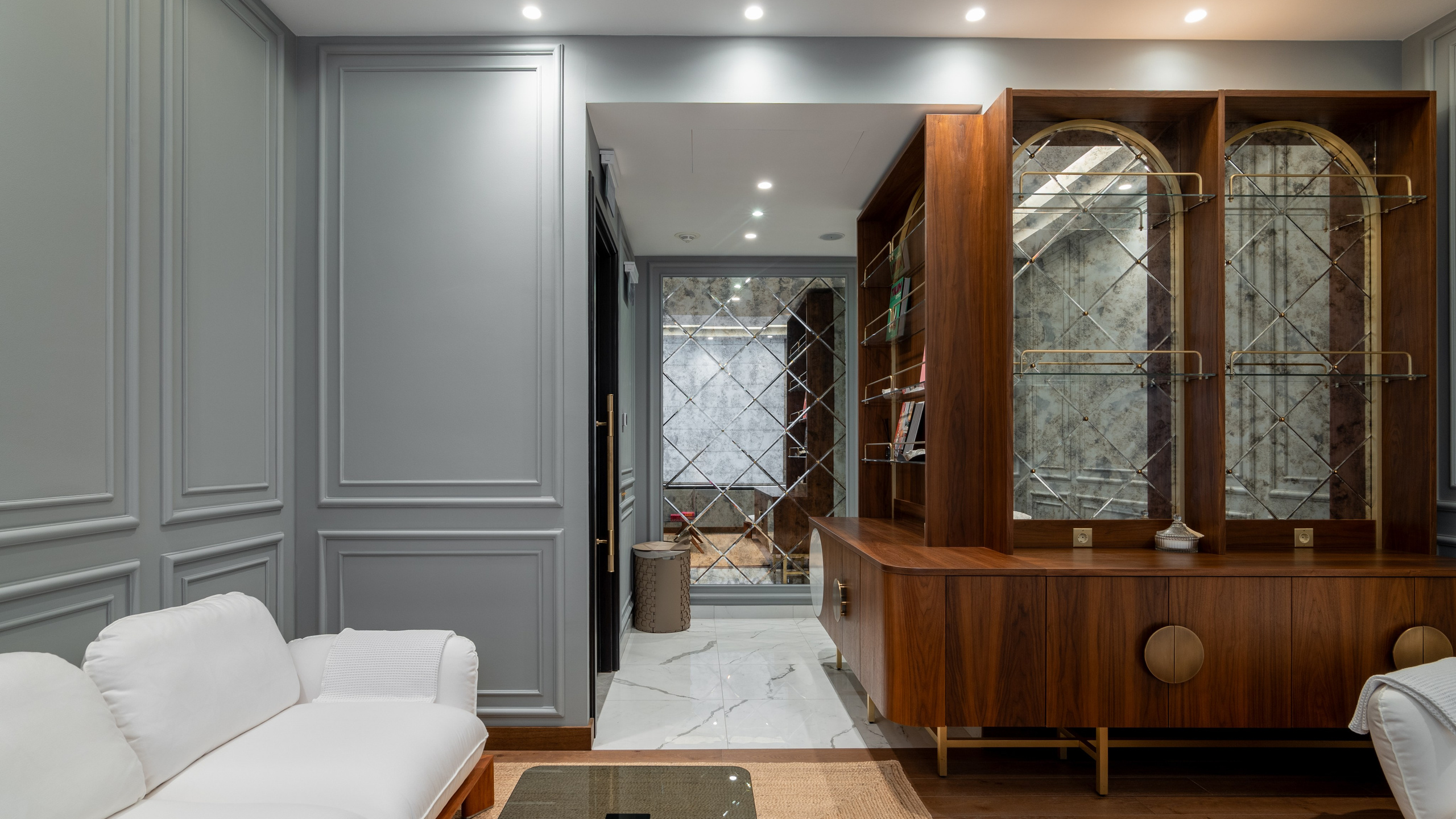 ЖК Carré Blanc. Интерьерный и архитектурный фотограф и видеограф в Москве