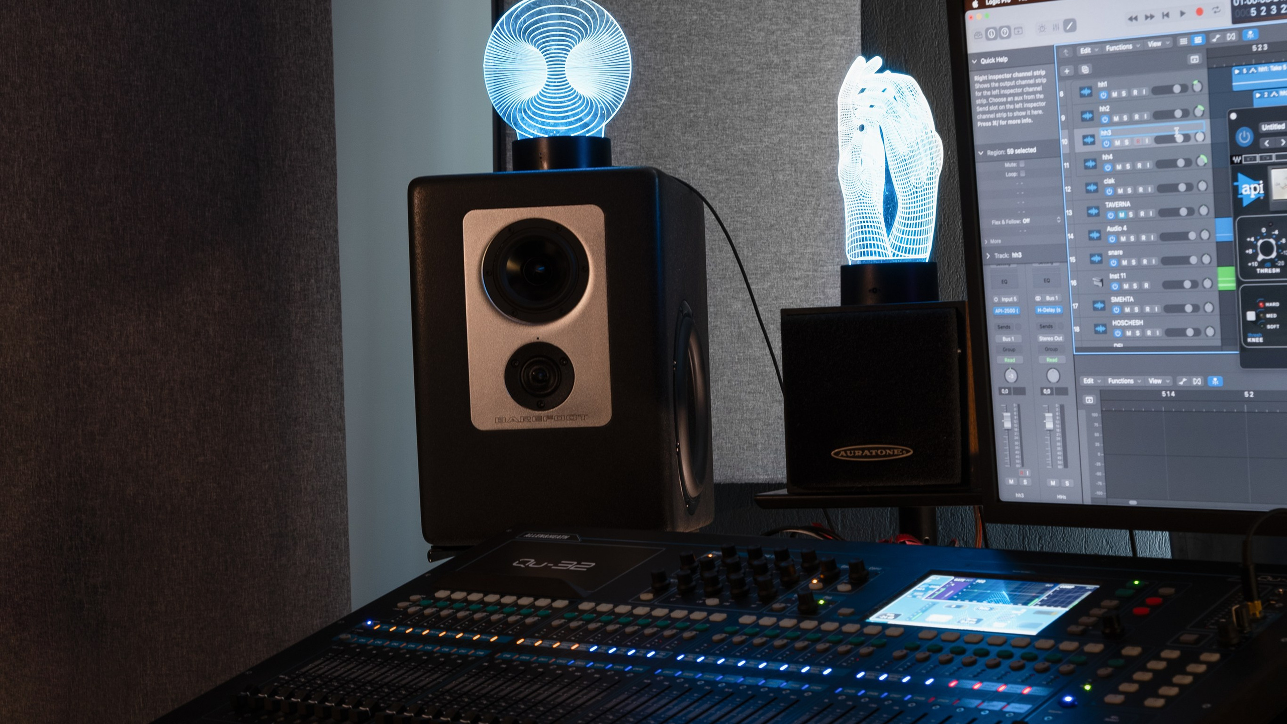 Студия звукозаписи. Интерьерный и архитектурный фотограф и видеограф в Москве