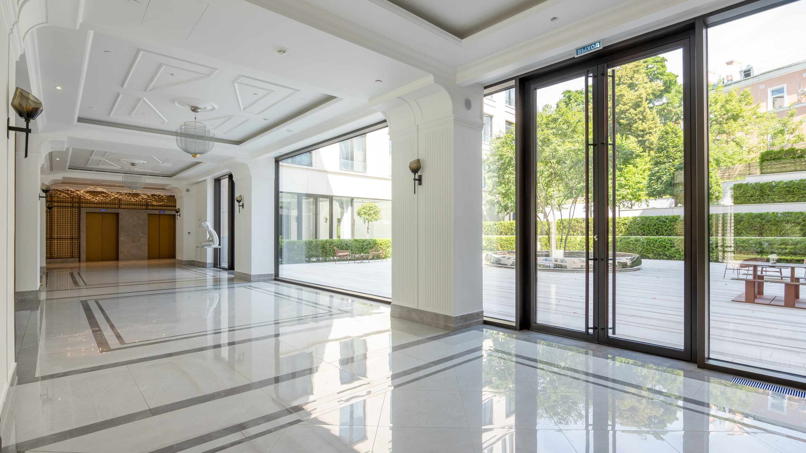 ЖК Carré Blanc. Интерьерный и архитектурный фотограф и видеограф в Москве