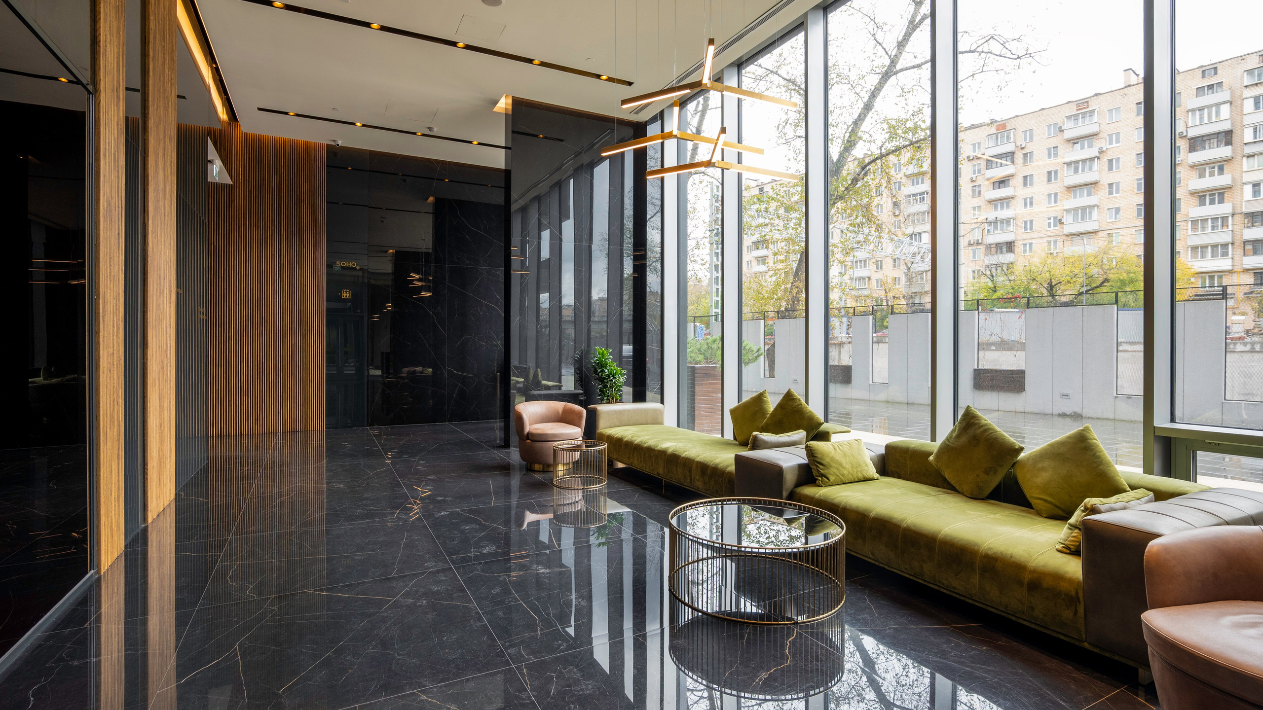 ЖК Soho Noho. Интерьерный и архитектурный фотограф и видеограф в Москве