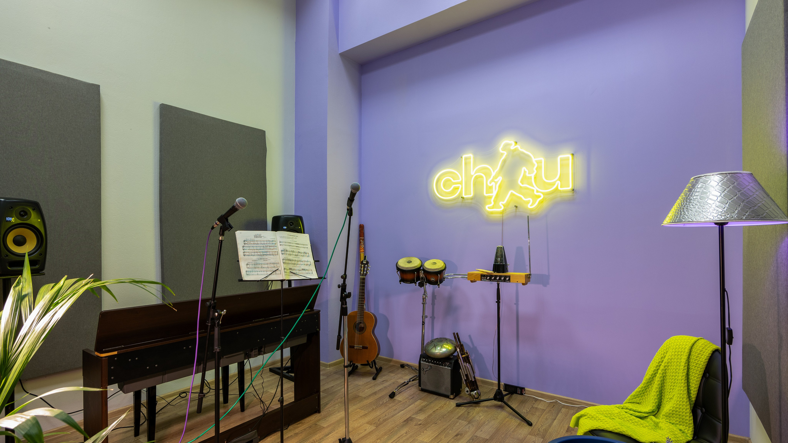 Студия звукозаписи. Интерьерный и архитектурный фотограф и видеограф в Москве