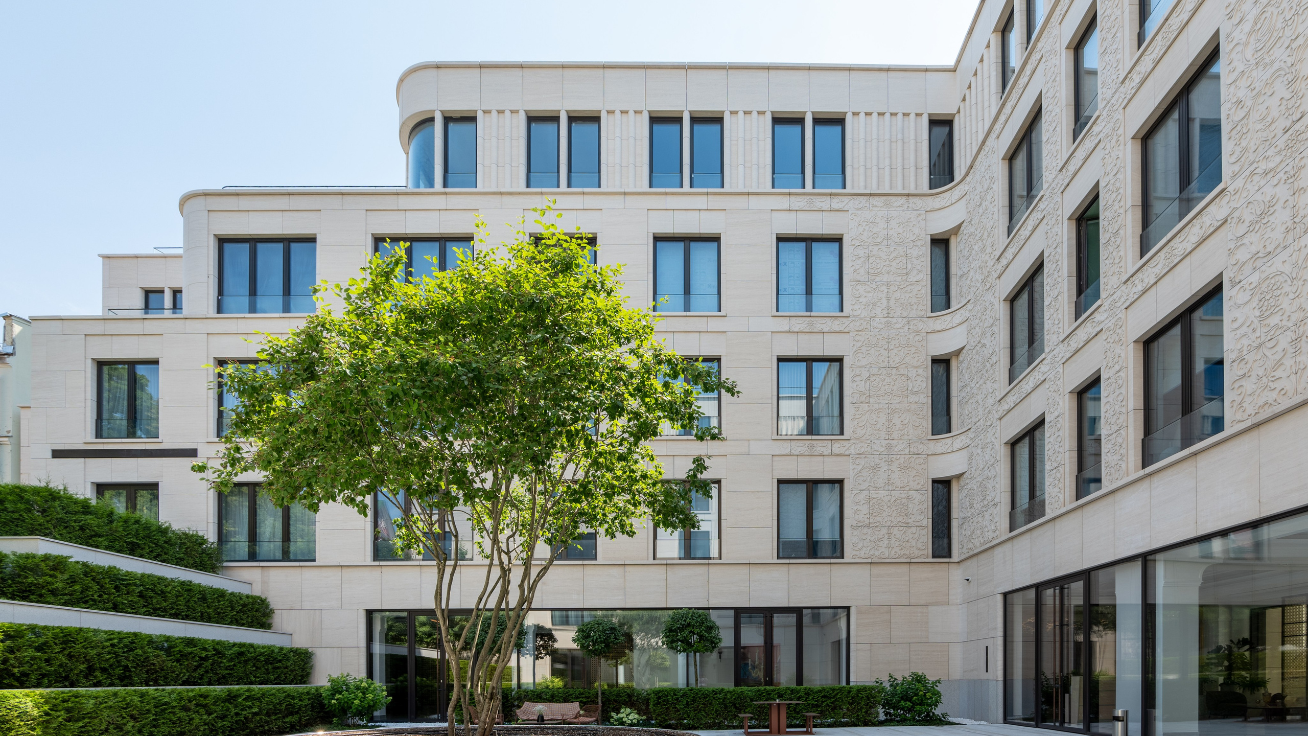 ЖК Carré Blanc. Интерьерный и архитектурный фотограф и видеограф в Москве