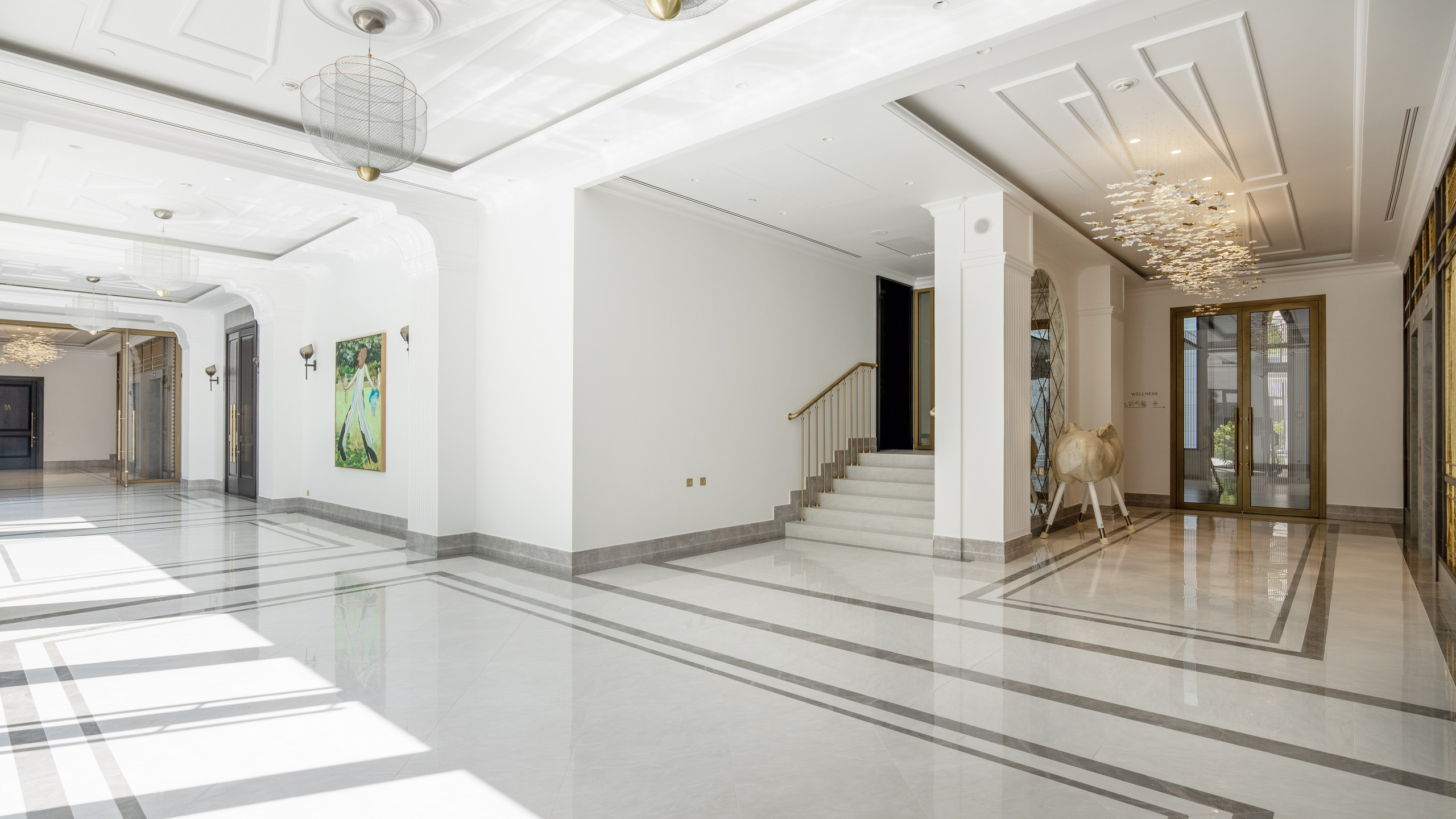 ЖК Carré Blanc. Интерьерный и архитектурный фотограф и видеограф в Москве