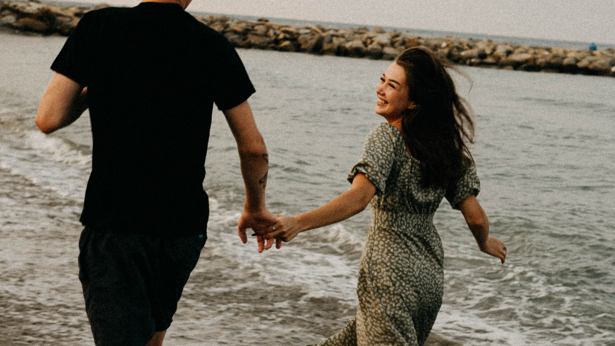 рассвет на море