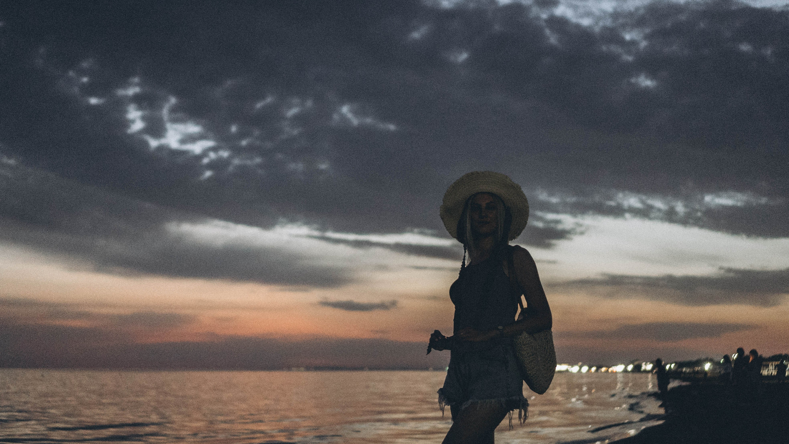 Закат на черном море