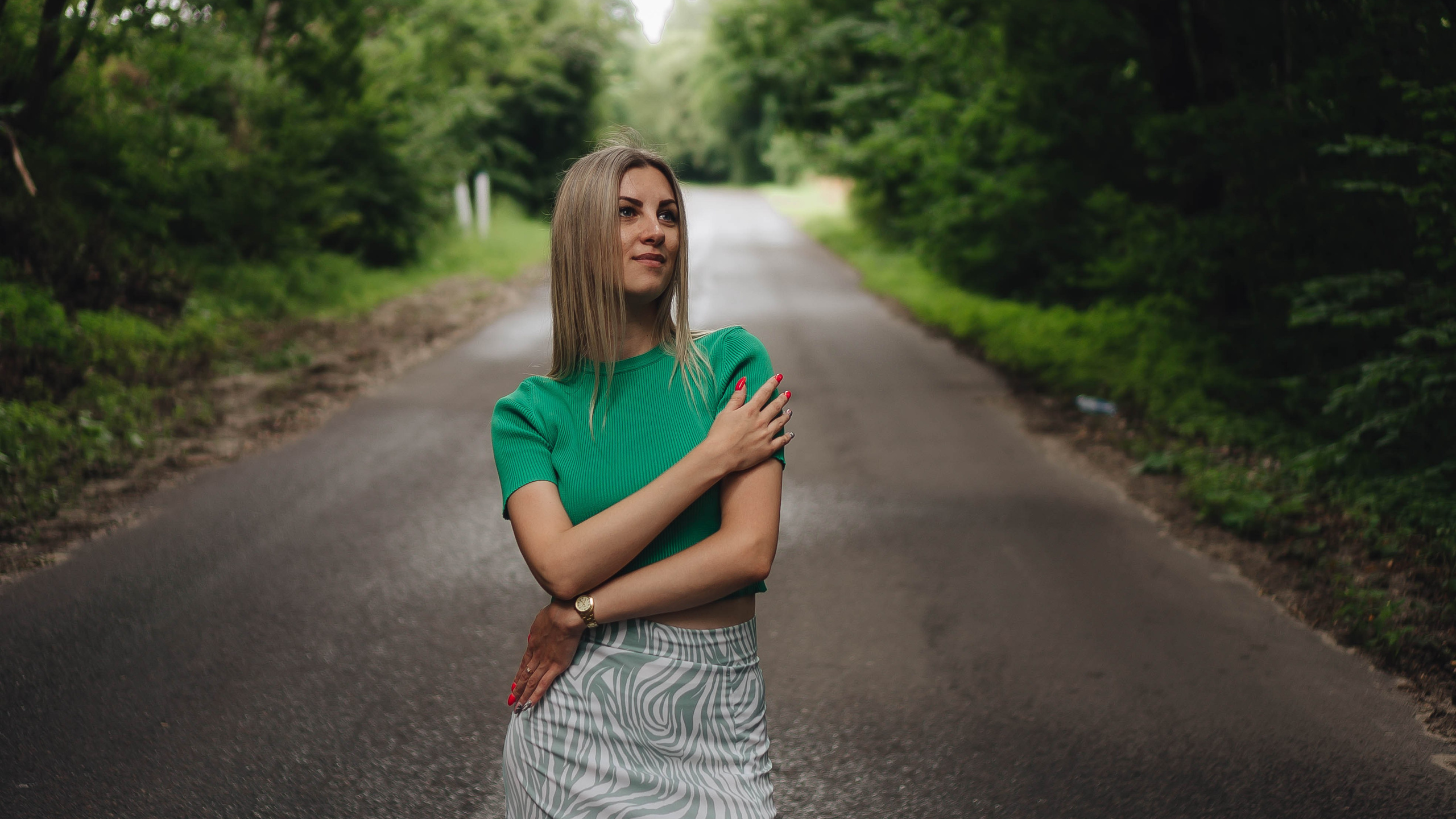 проогулка под дождем